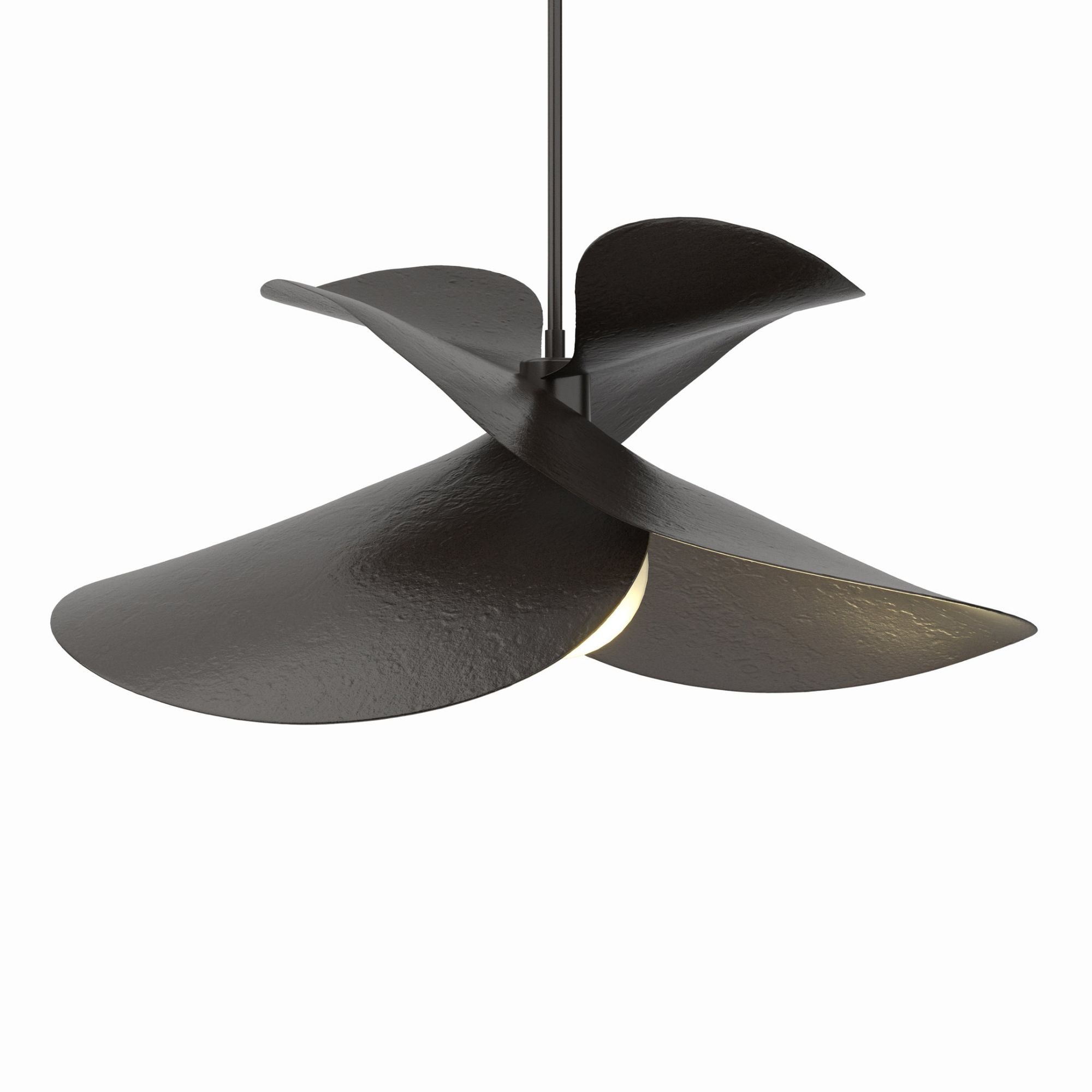 Hibiscus Large Pendant 1-Light in Oil Rubbed Bronze
