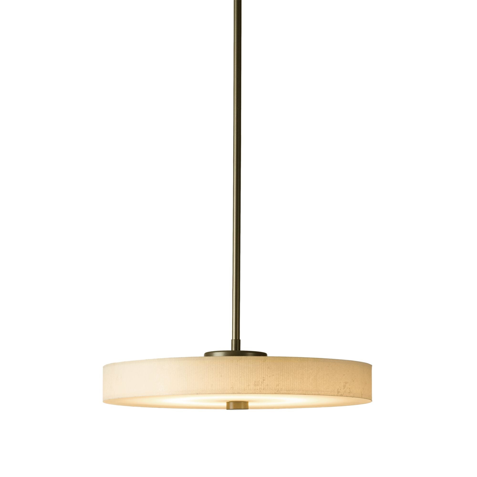 Disq LED Pendant LED Spun Frost (SH) in Dark Smoke