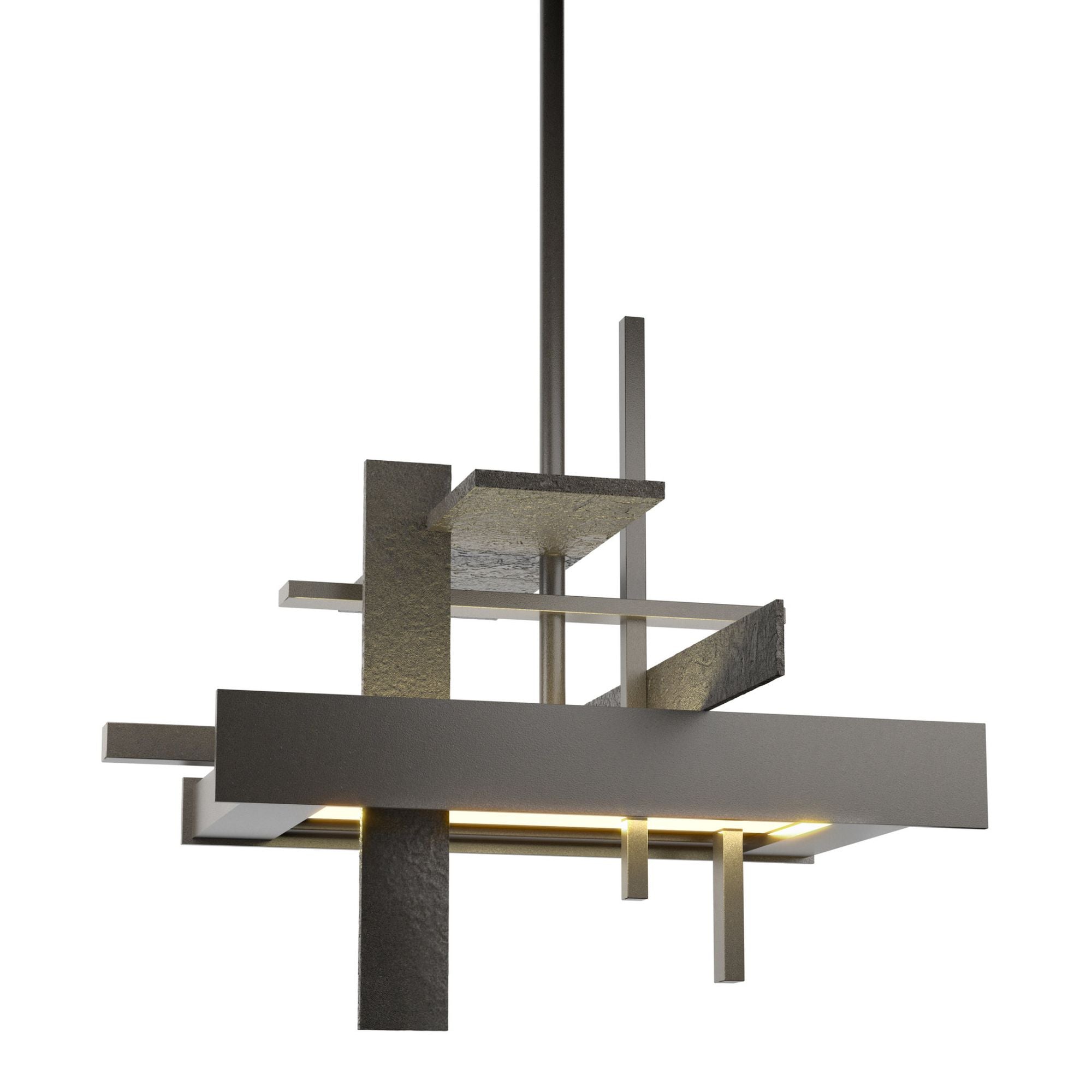 Planar Small LED Pendant LED in Dark Smoke
