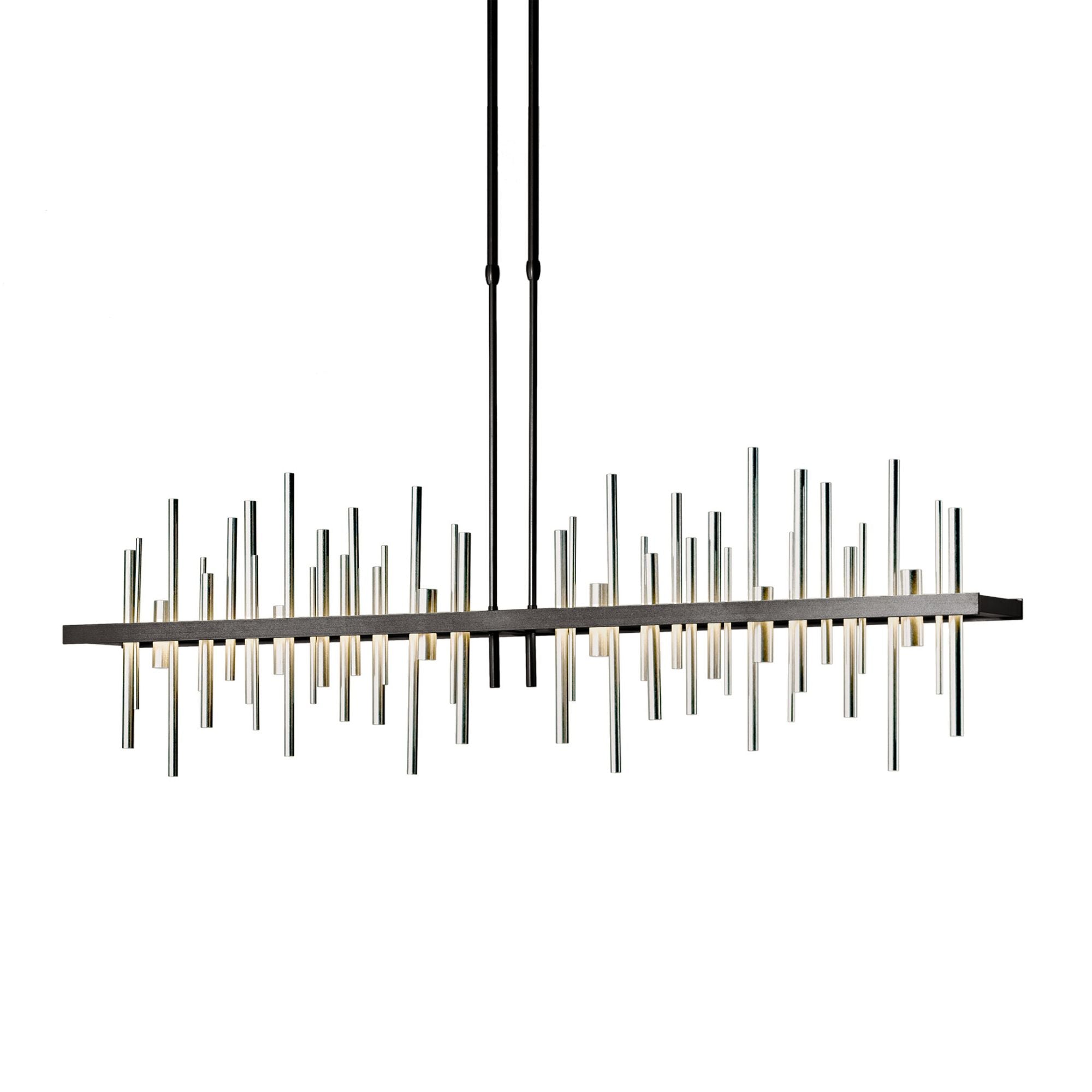 Cityscape Large LED Pendant Sterling Accent LED in Dark Smoke