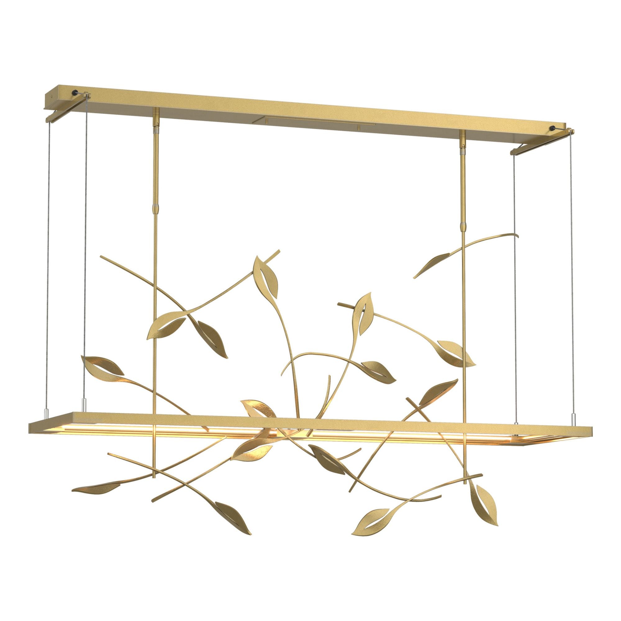 Autumn LED Pendant LED in Modern Brass