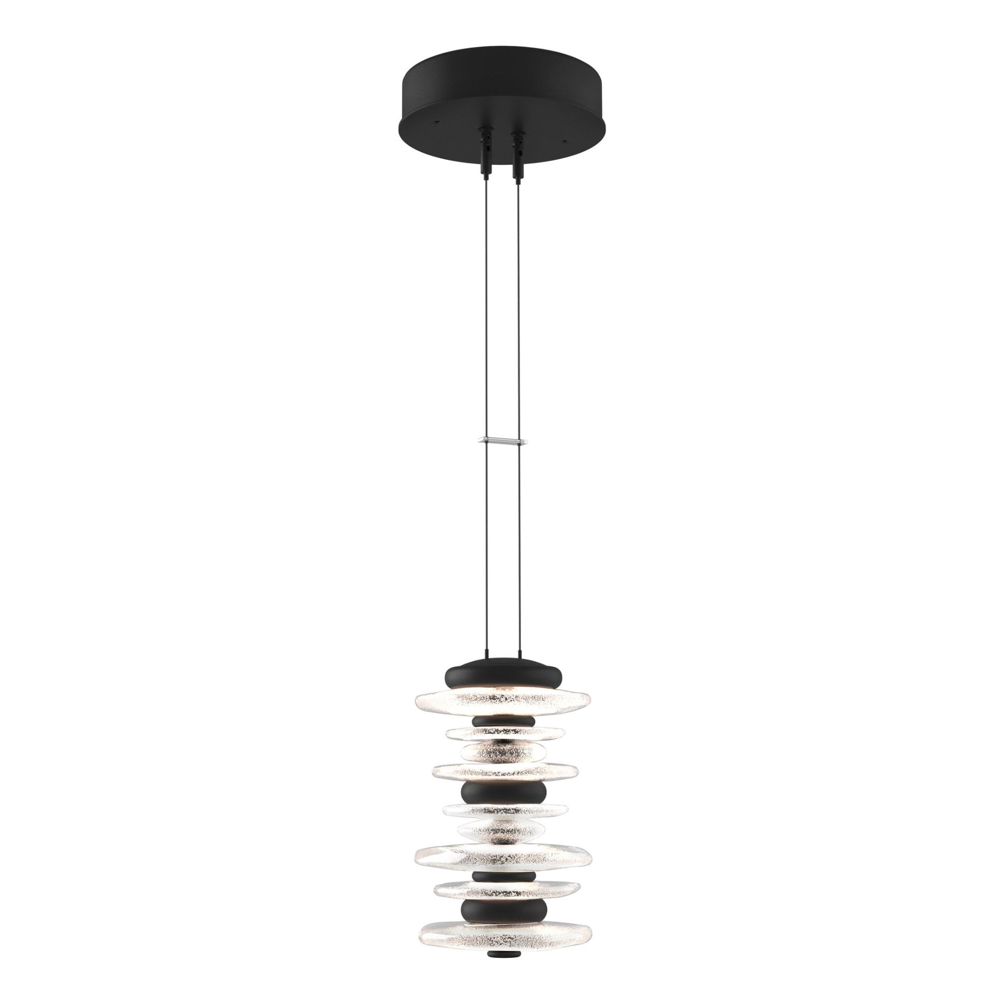 Cairn Large Mini Pendant LED in Black