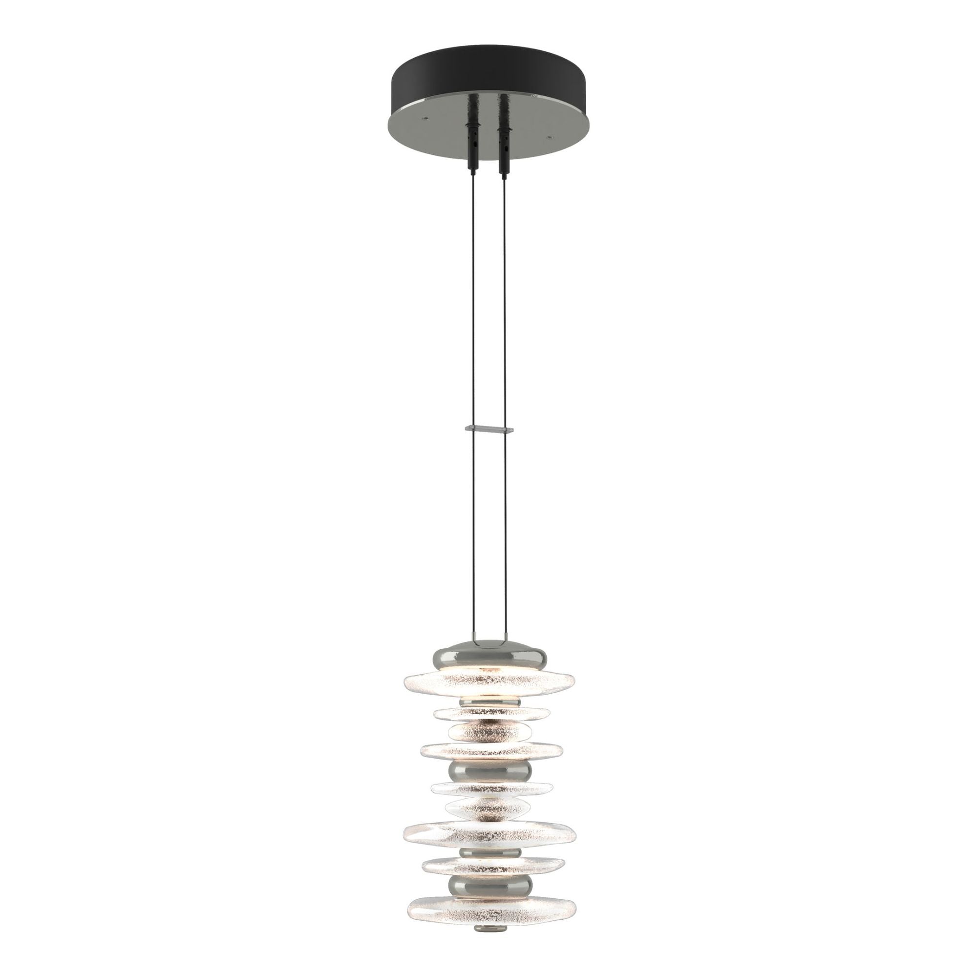 Cairn Large Mini Pendant LED in Sterling