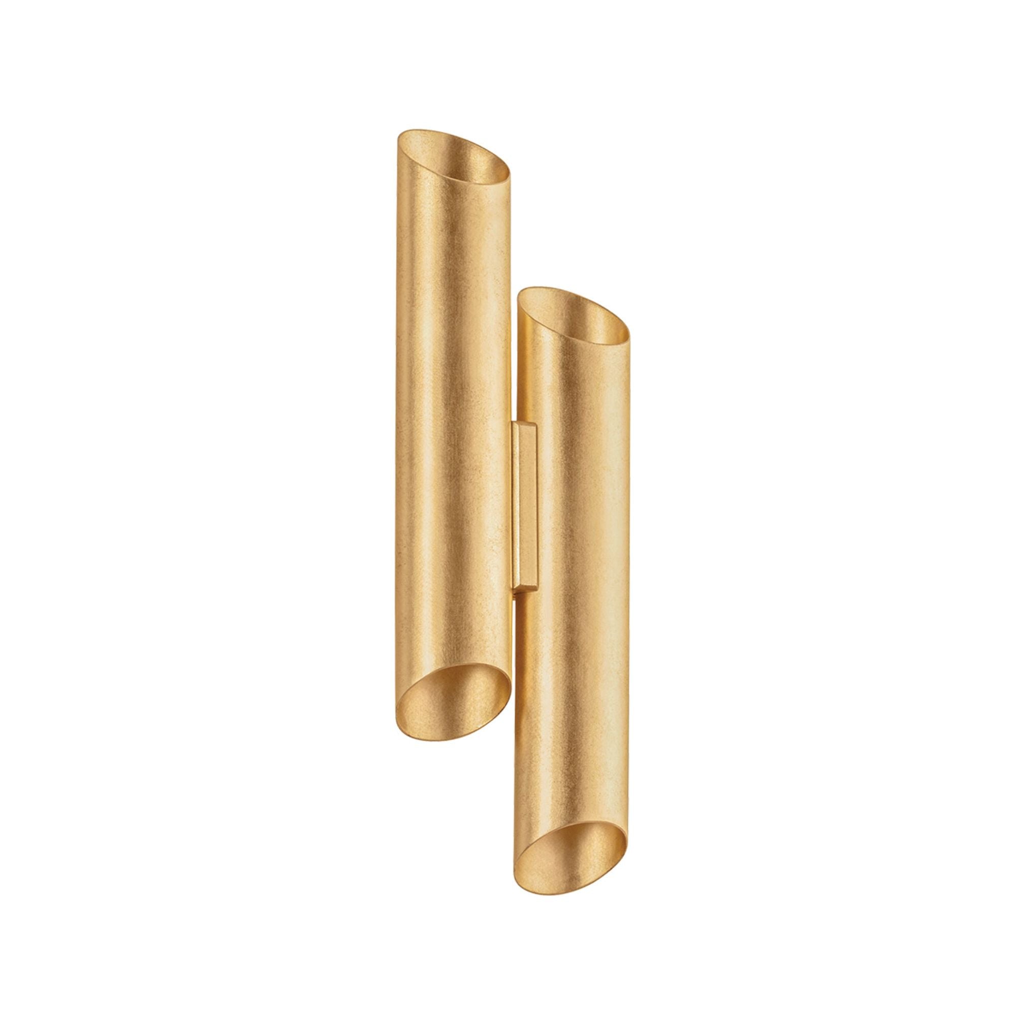 Rylane 4-Light Wall Sconce in Vintage Gold Leaf 7.5W x 21.5H