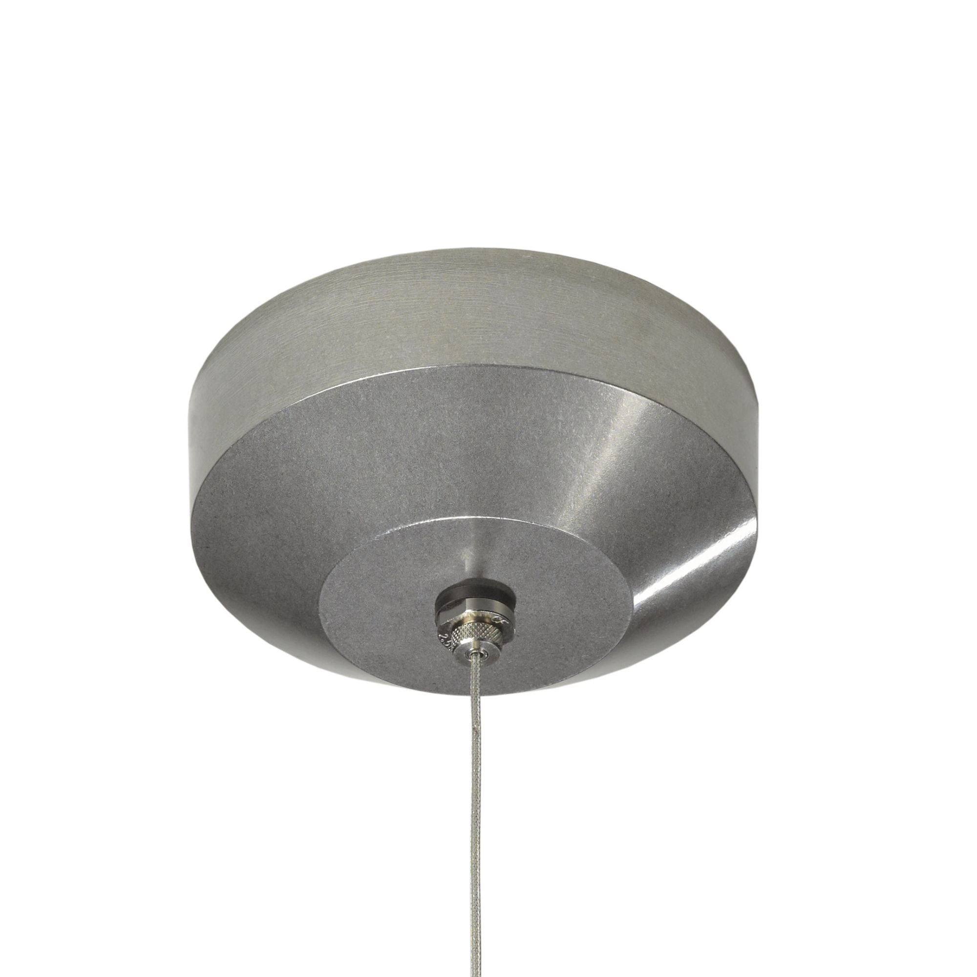 Erlenmeyer Large Low Voltage Mini Pendant 1-Light Clear Glass (ZM) in Sterling