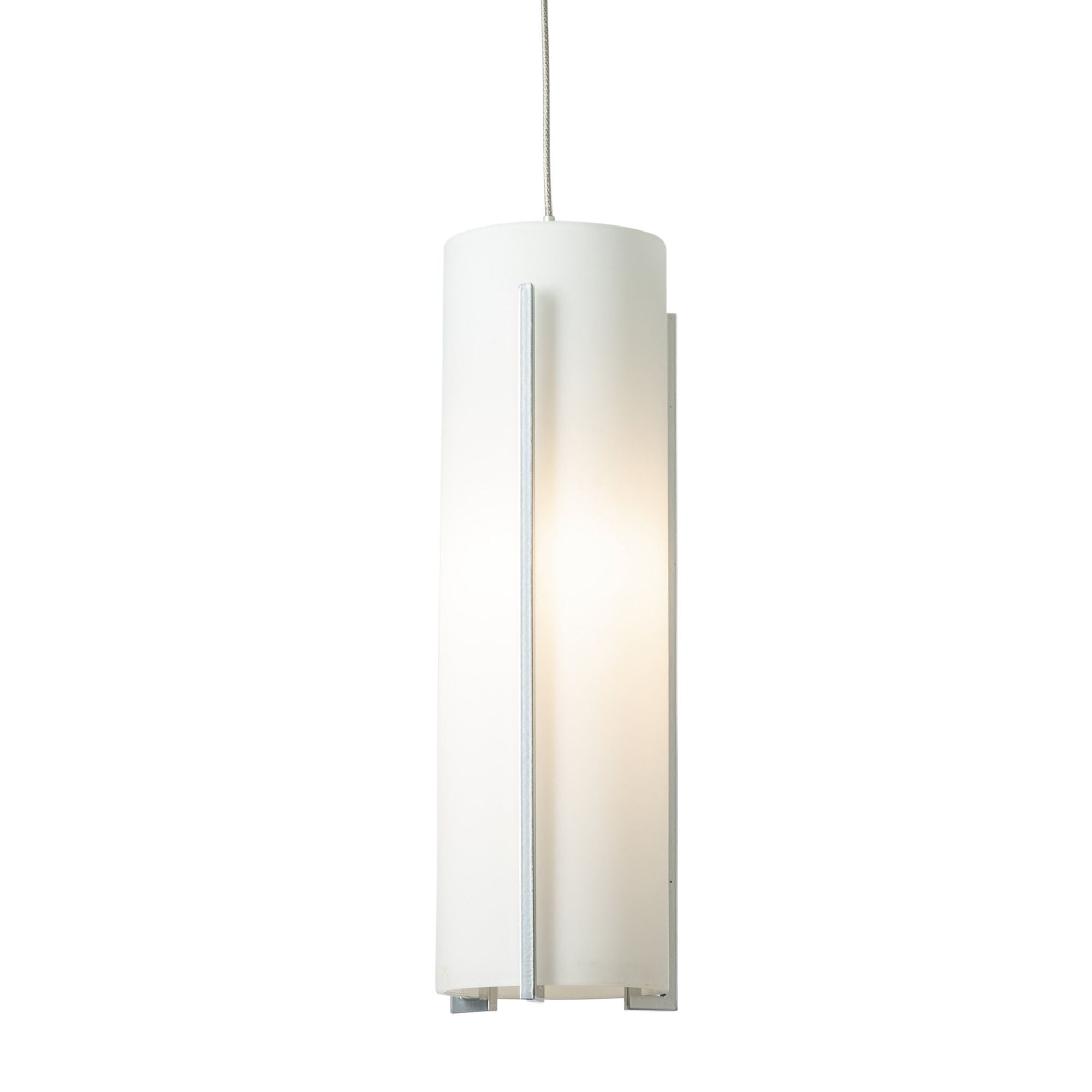 Exos Opal Glass Low Voltage Mini Pendant 1-Light Opal Glass (GG) in Sterling