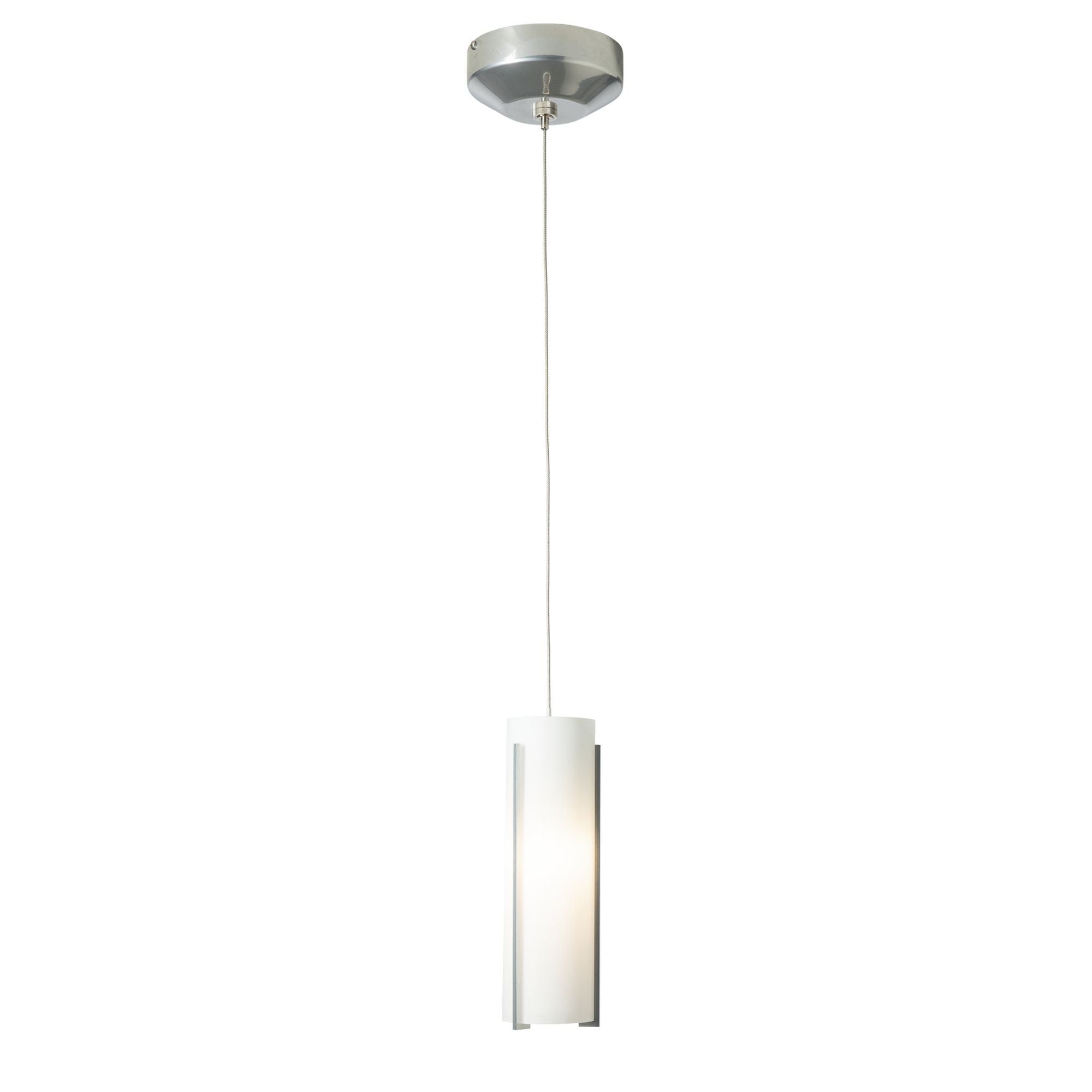 Exos Opal Glass Low Voltage Mini Pendant 1-Light Opal Glass (GG) in Sterling