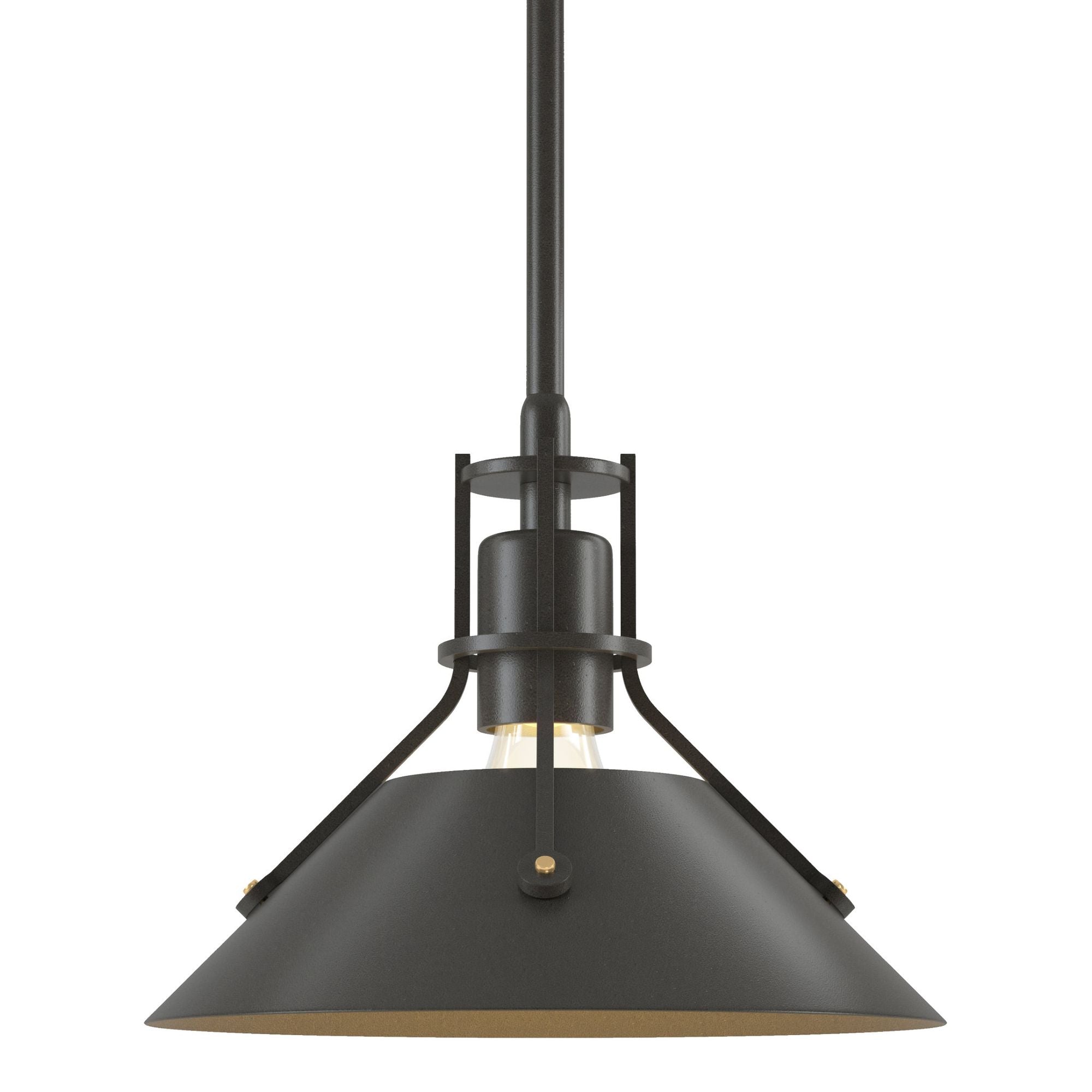 Henry Mini Pendant 1-Light Dark Smoke Accent in Dark Smoke