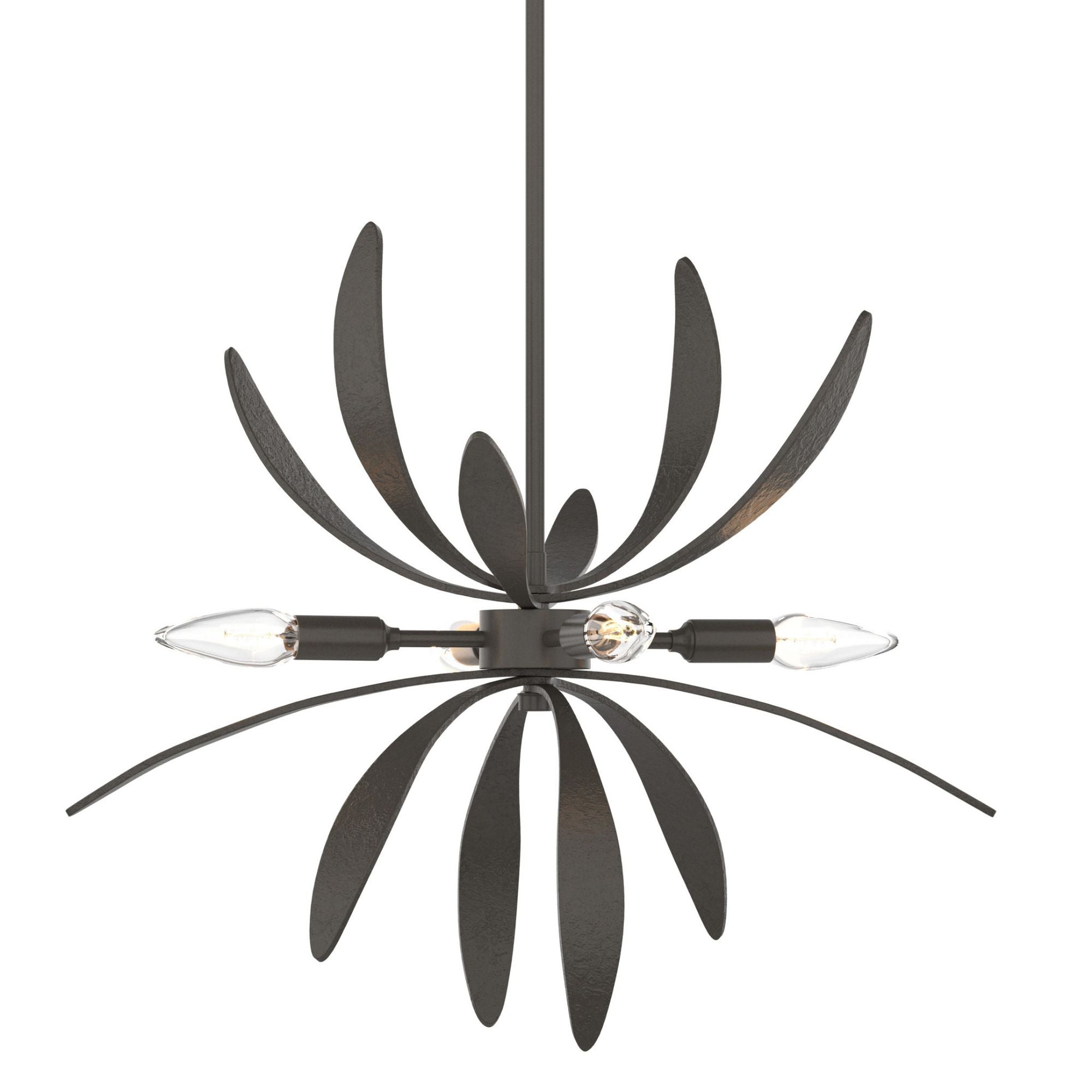 Dahlia Mini Pendant 4-Light in Dark Smoke