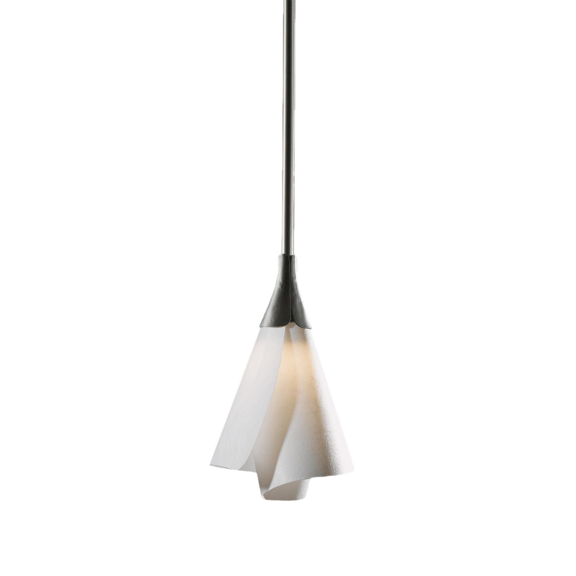 Mobius Mini Pendant 1-Light Spun Frost (SH) in Dark Smoke