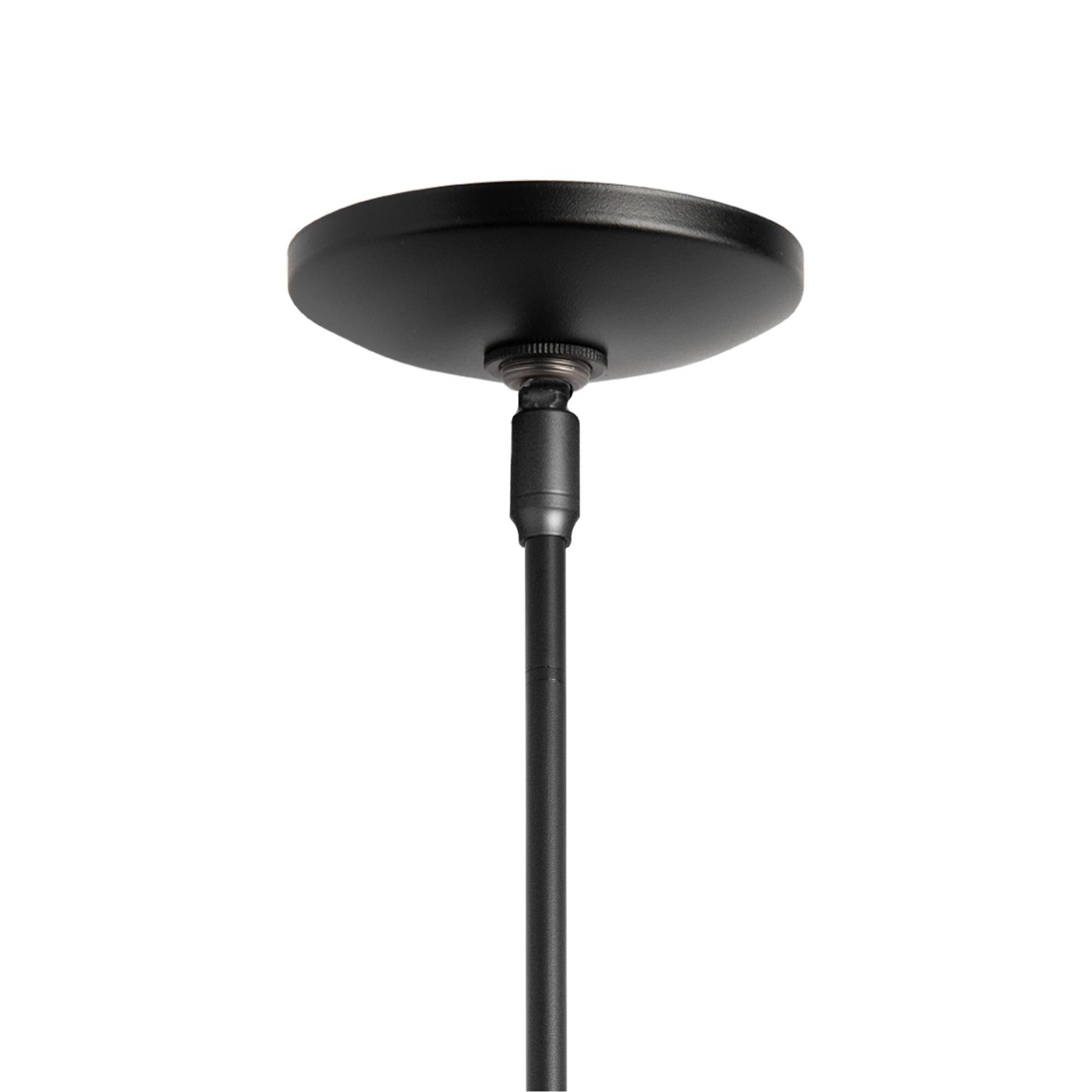 Mobius Mini Pendant 1-Light Spun Frost (SH) in Dark Smoke