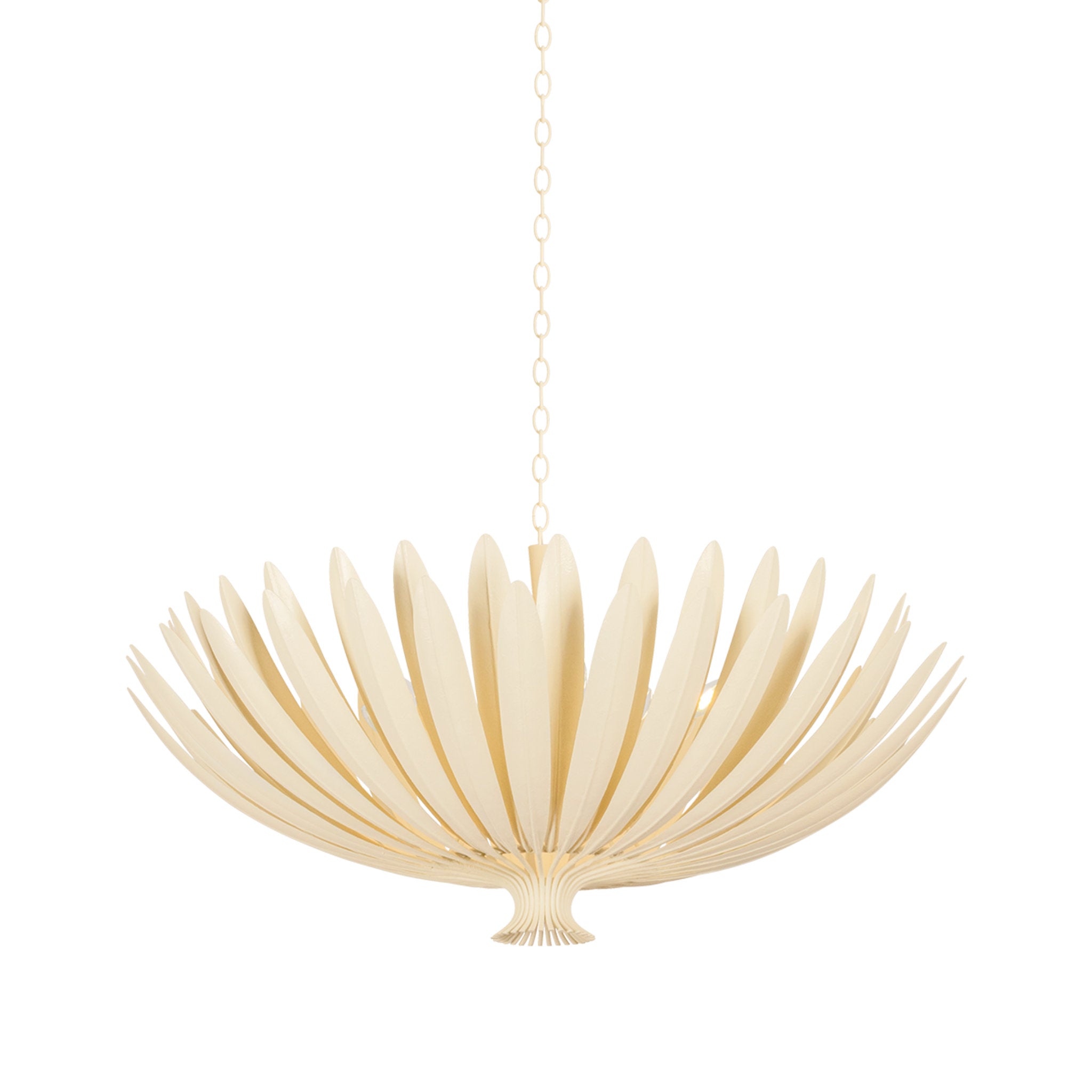 Whitfield 12-Light Chandelier in Cream Plaster 48W x 24H
