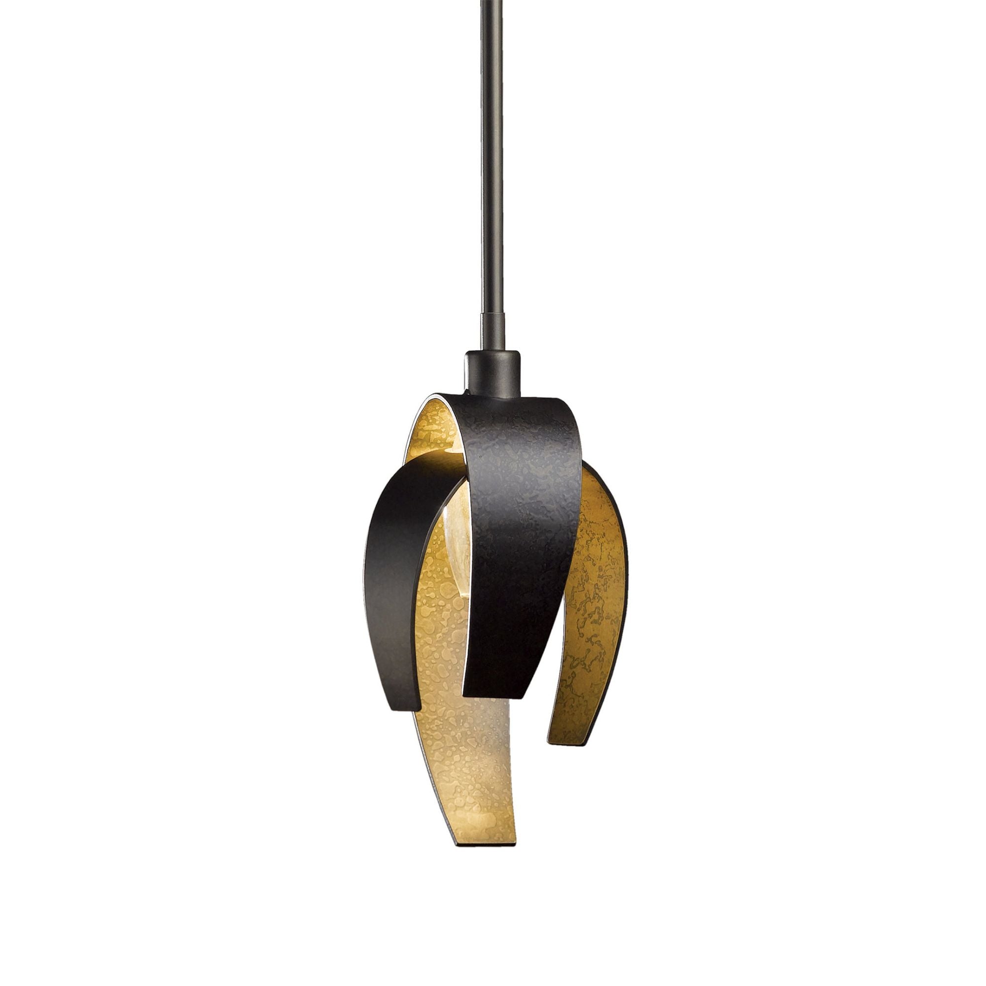 Corona Mini Pendant 1-Light in Dark Smoke