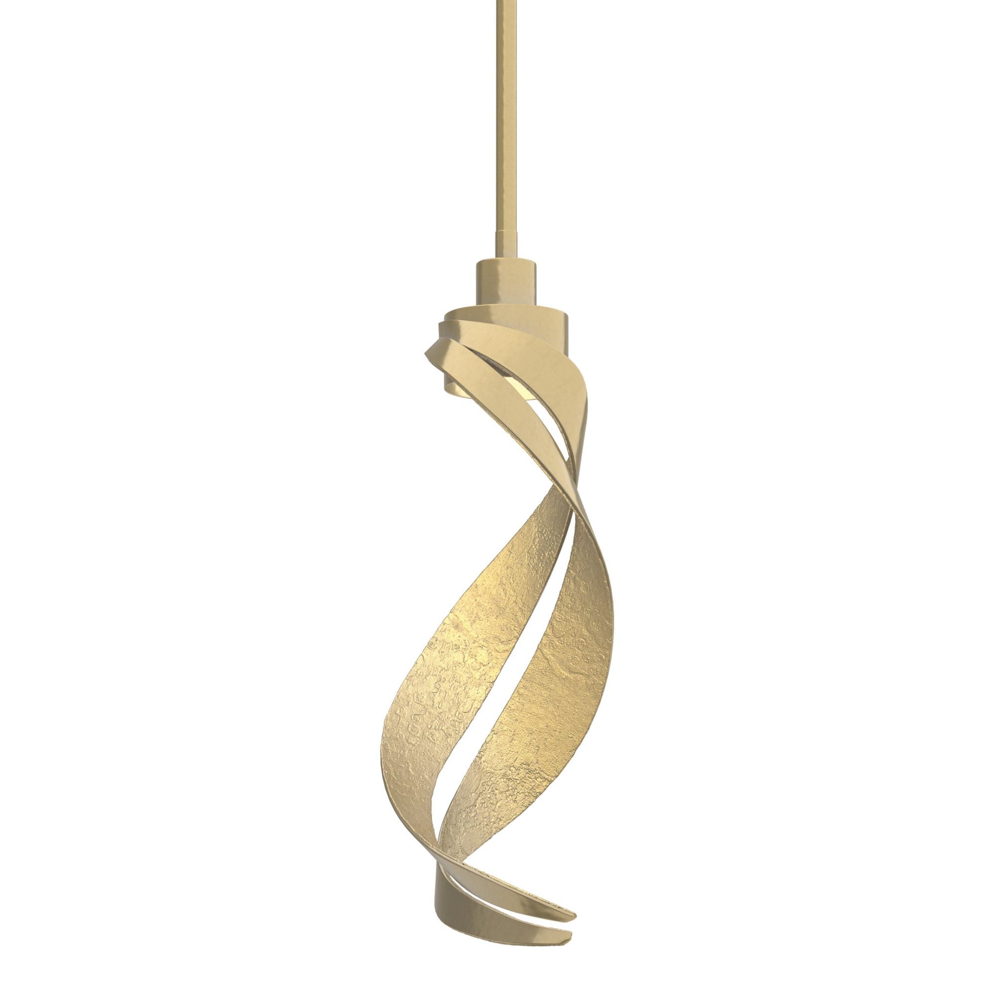 Folio Mini Pendant 1-Light in Modern Brass