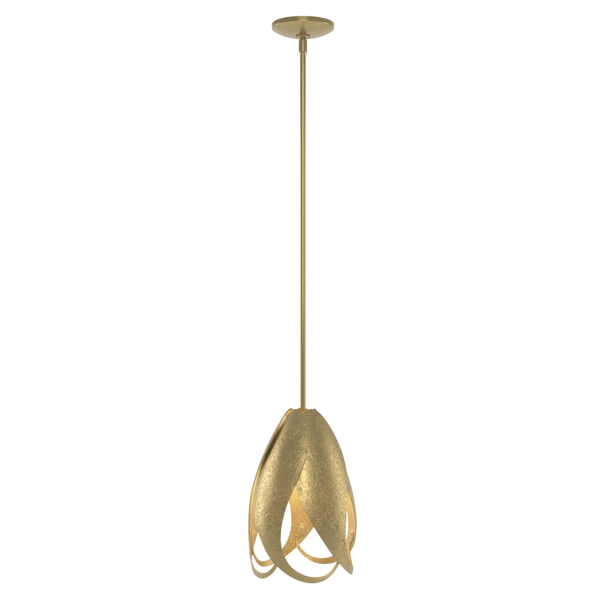 Pental Mini Pendant 1-Light in Modern Brass