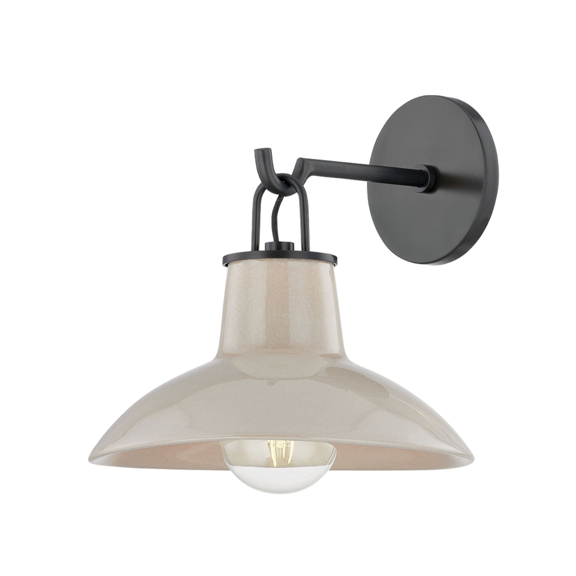 Pottersville 1-Light Wall Sconce in Distressed Bronze 10.5W x 11.25H