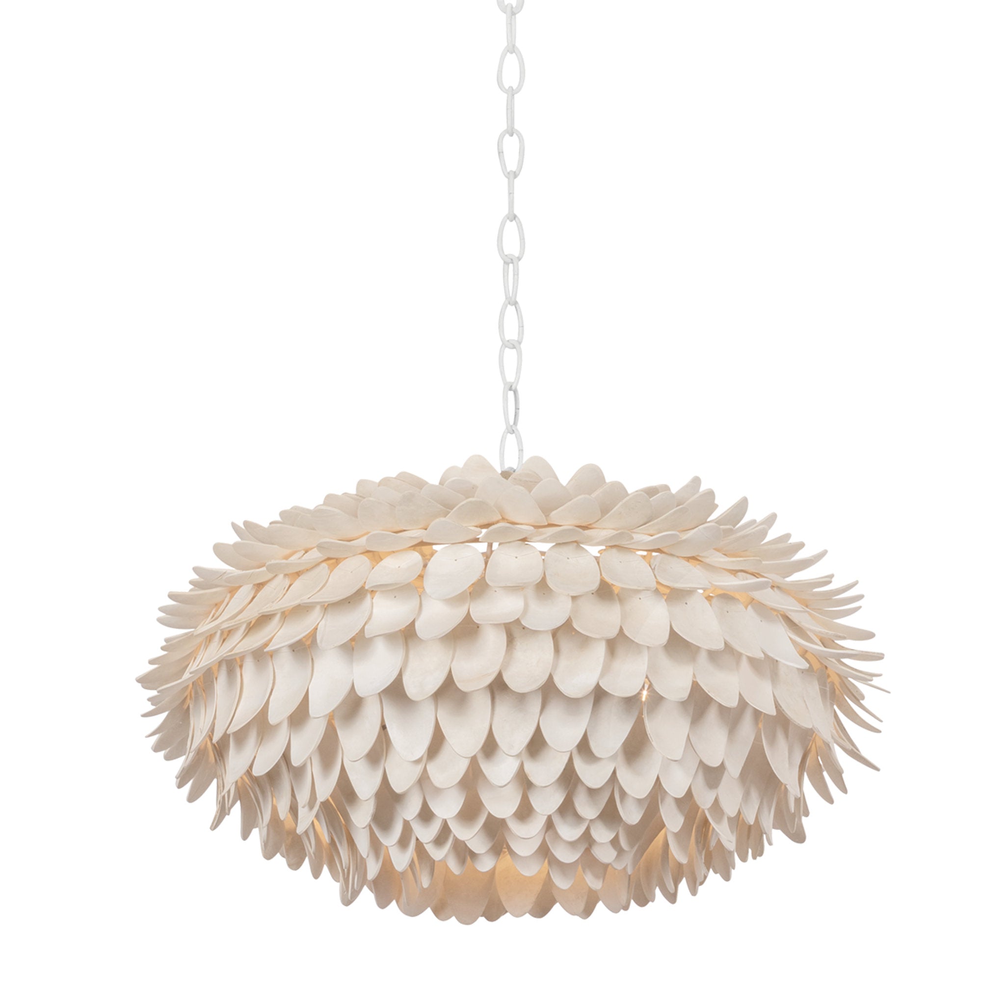 Alsen 3-Light Pendant in White Plaster 25.75W x 14.75H