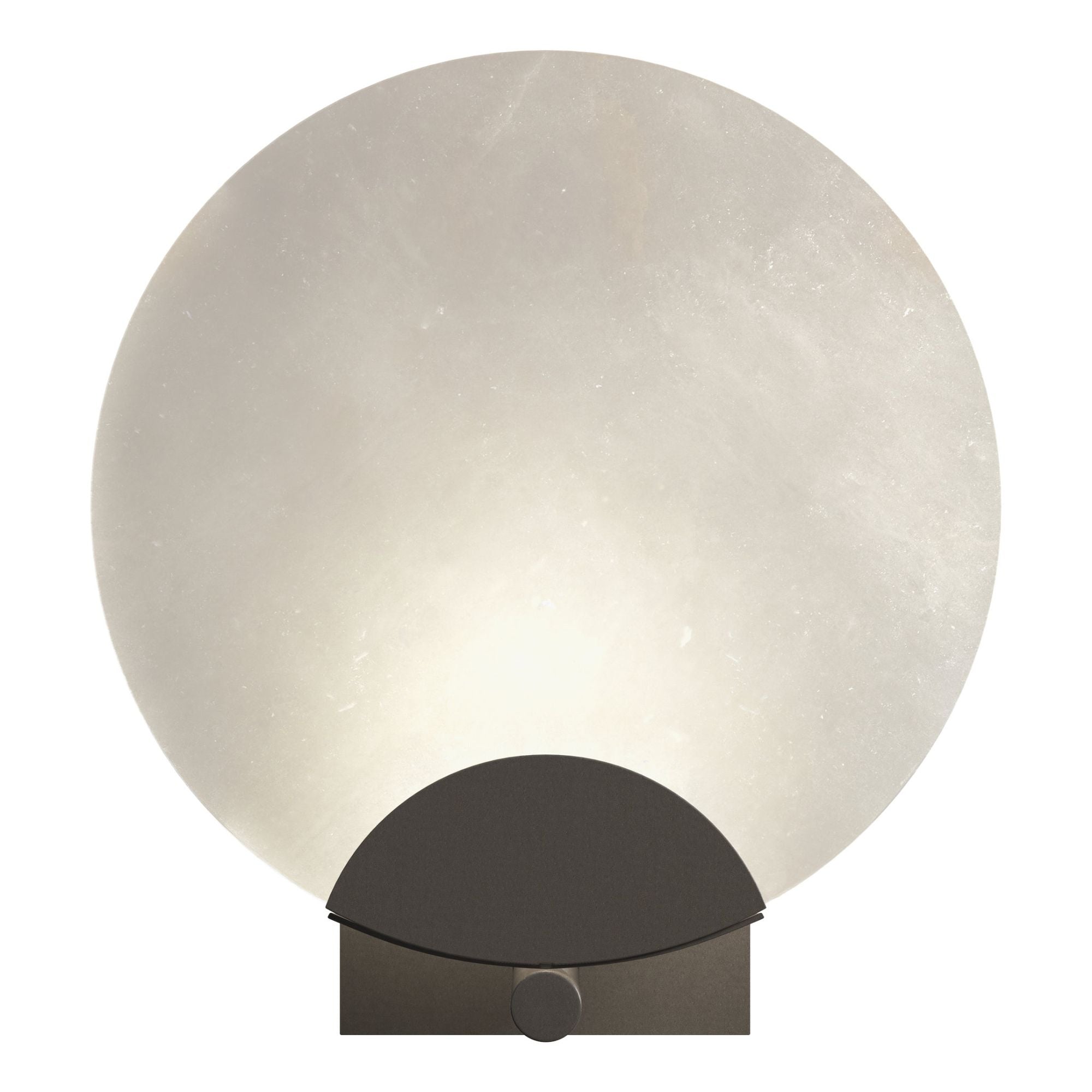 Callisto 1-Light Sconce 1-Light Alabaster in Dark Smoke