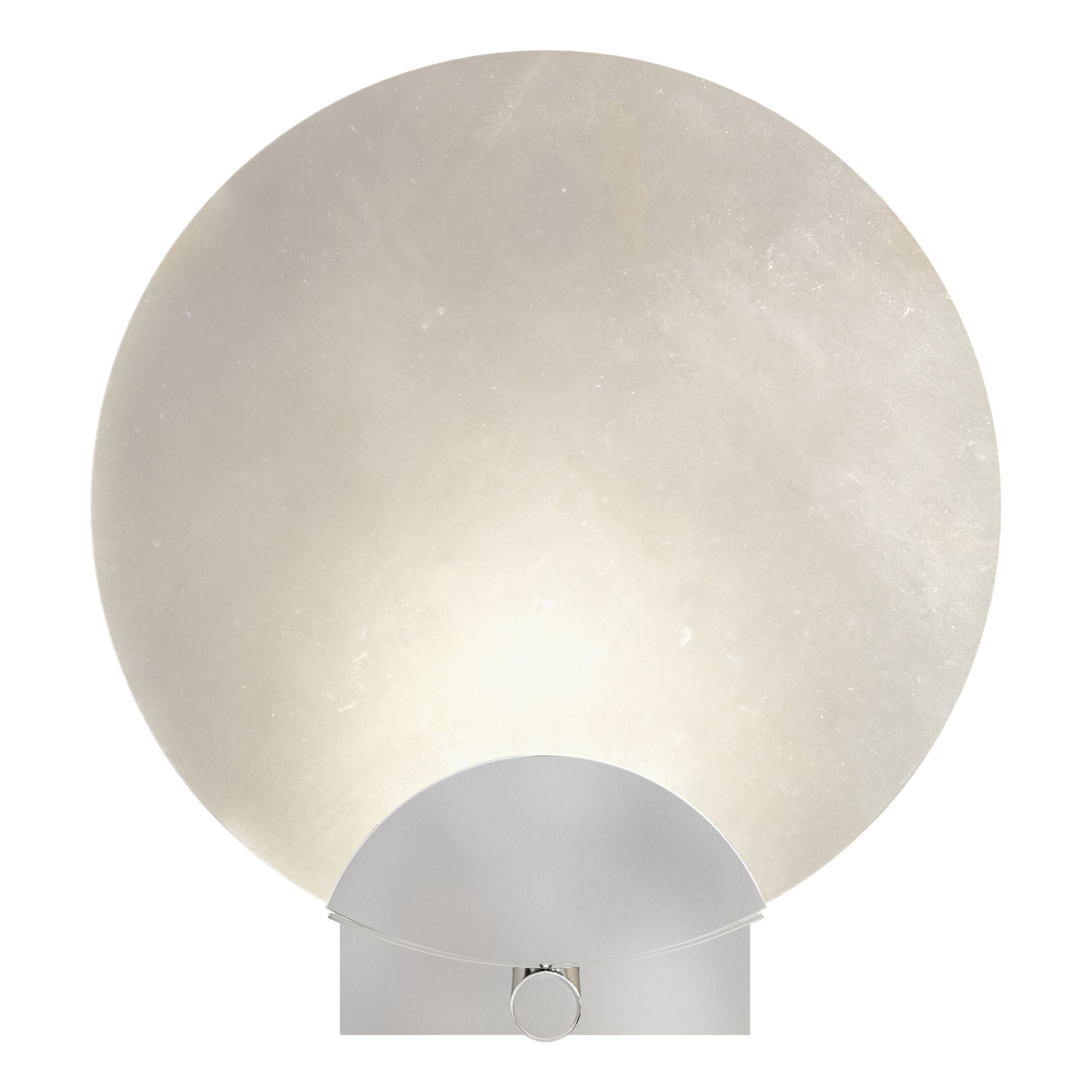 Callisto 1-Light Sconce 1-Light Alabaster in Sterling