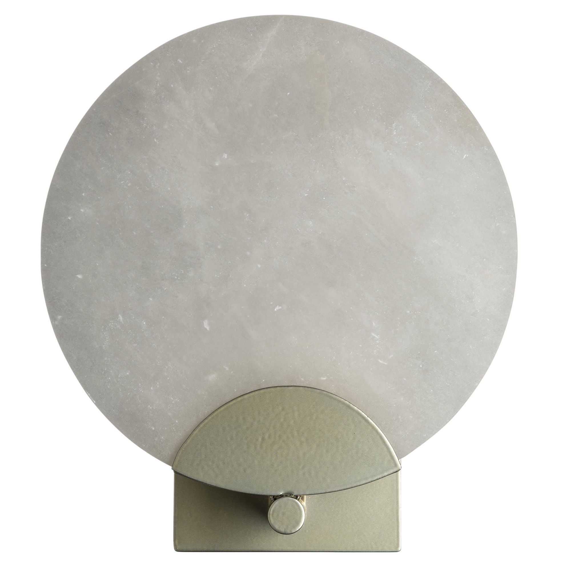 Callisto 1-Light Sconce 1-Light Alabaster in Modern Brass