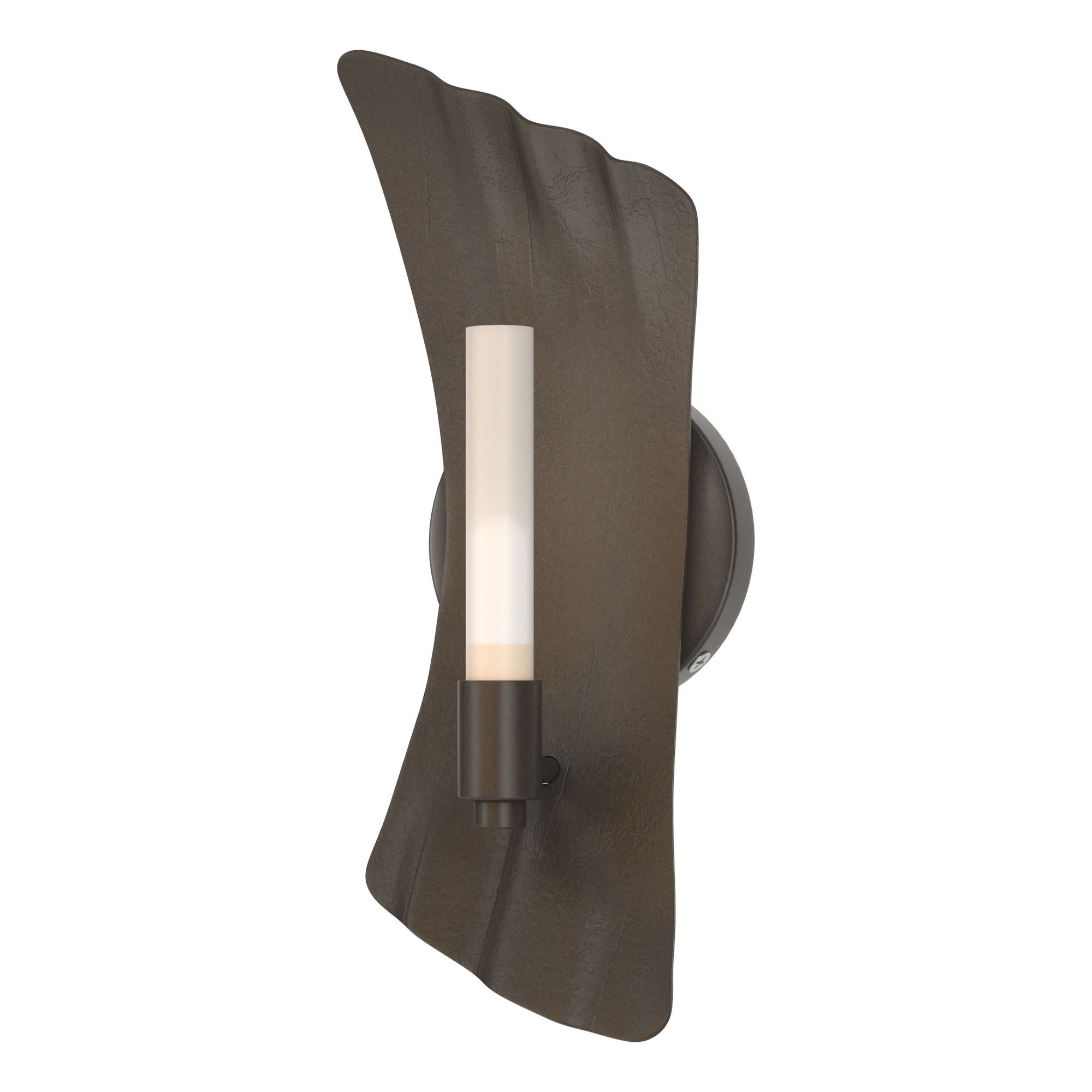 Crest 1-Light Sconce 1-Light Frosted Glass (FD) in Dark Smoke