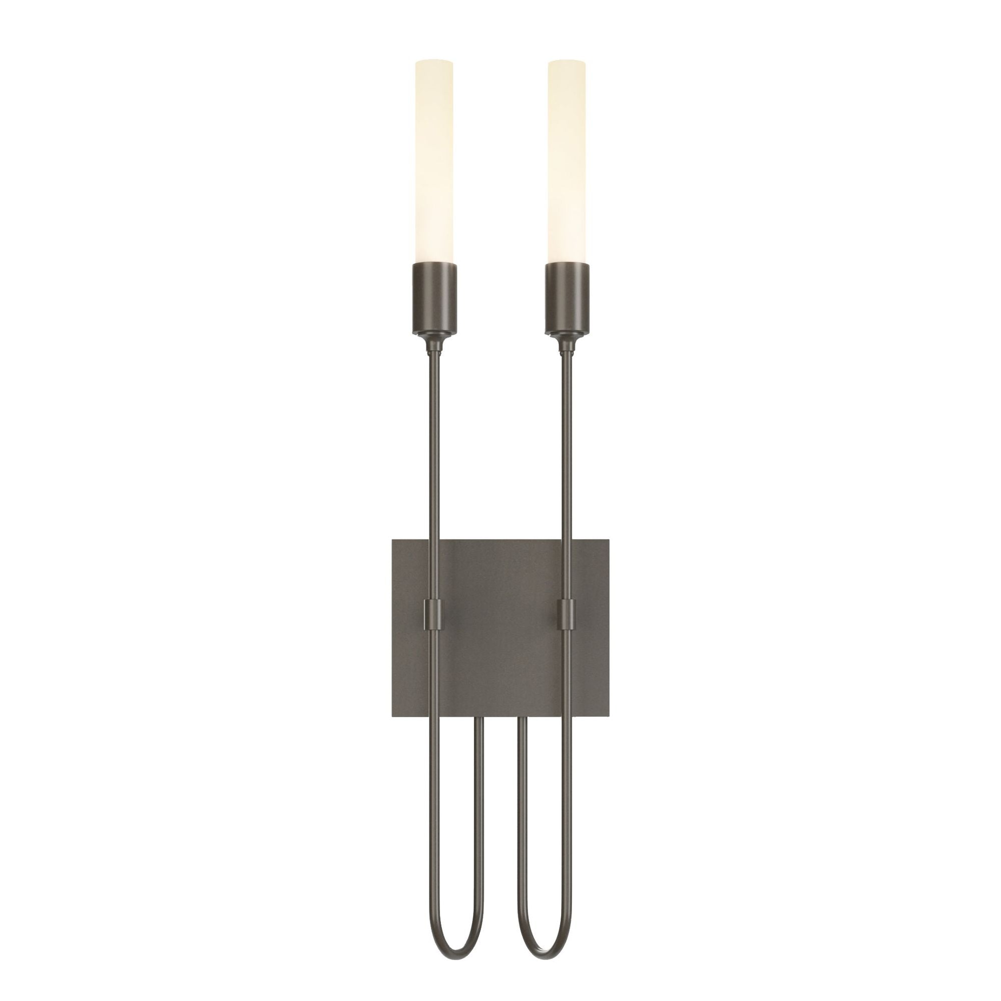 Lisse 2 Light Sconce 2-Light in Dark Smoke