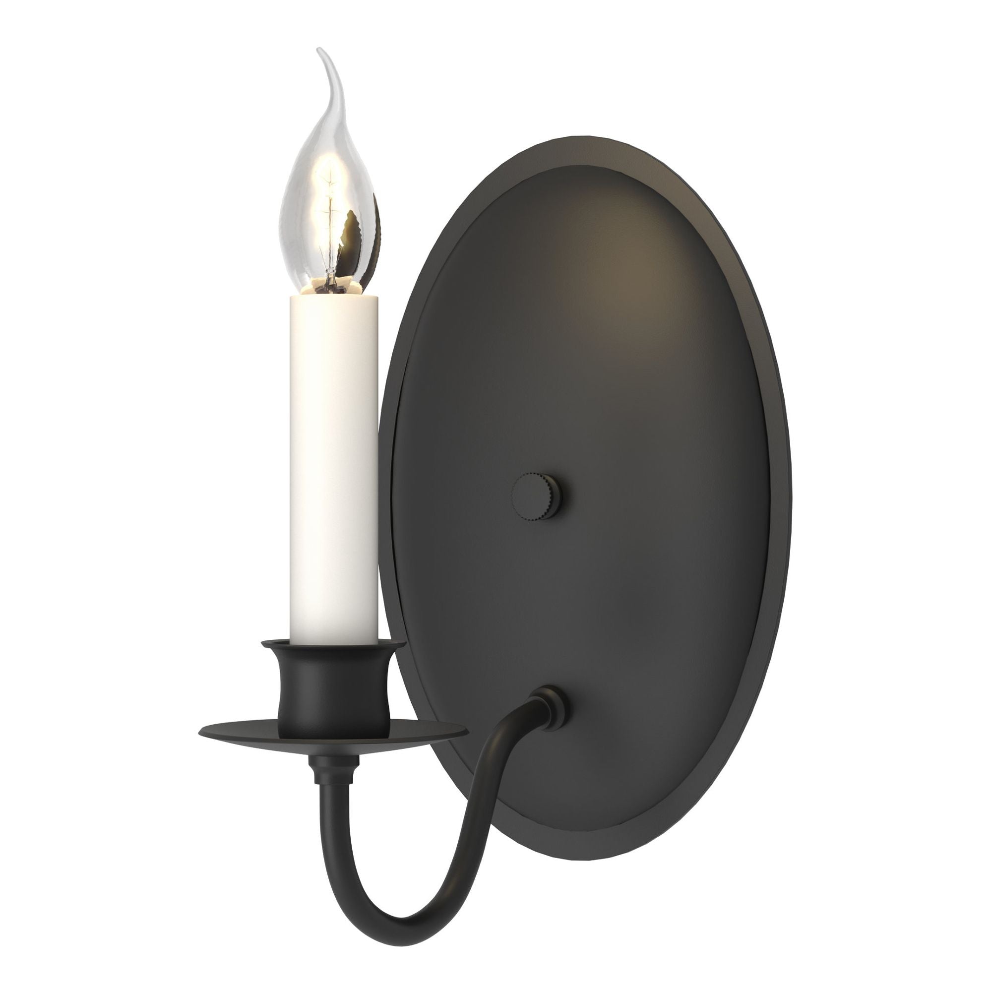 Simple Lines  Sconce 1-Light in Black