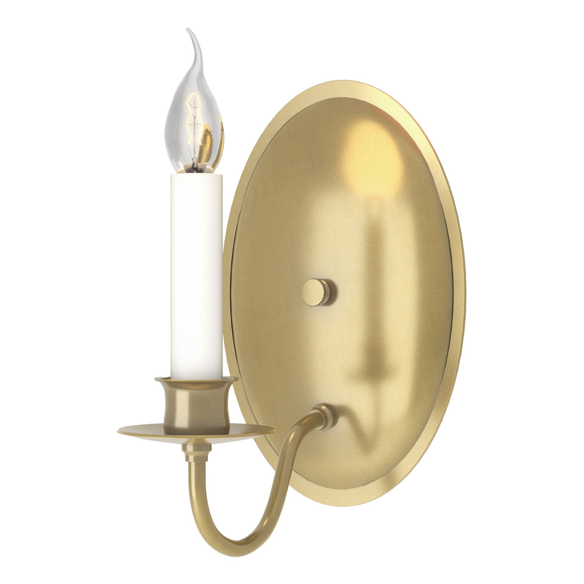 Simple Lines  Sconce 1-Light in Modern Brass
