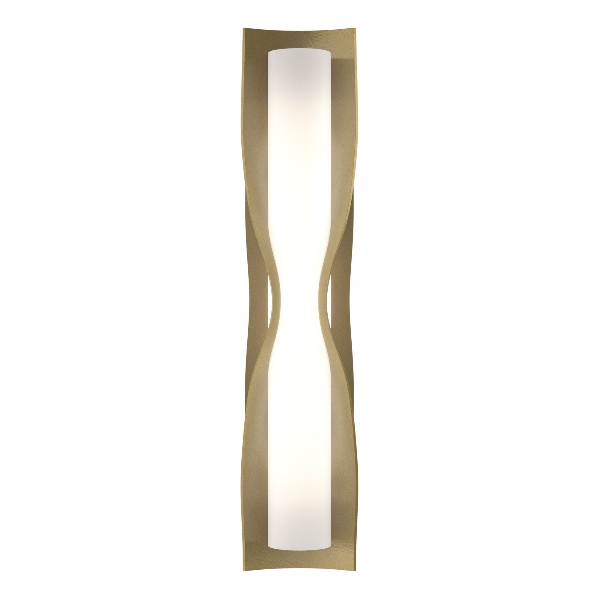 Dune Large Sconce 4-Light Opal Glass (GG) in Modern Brass