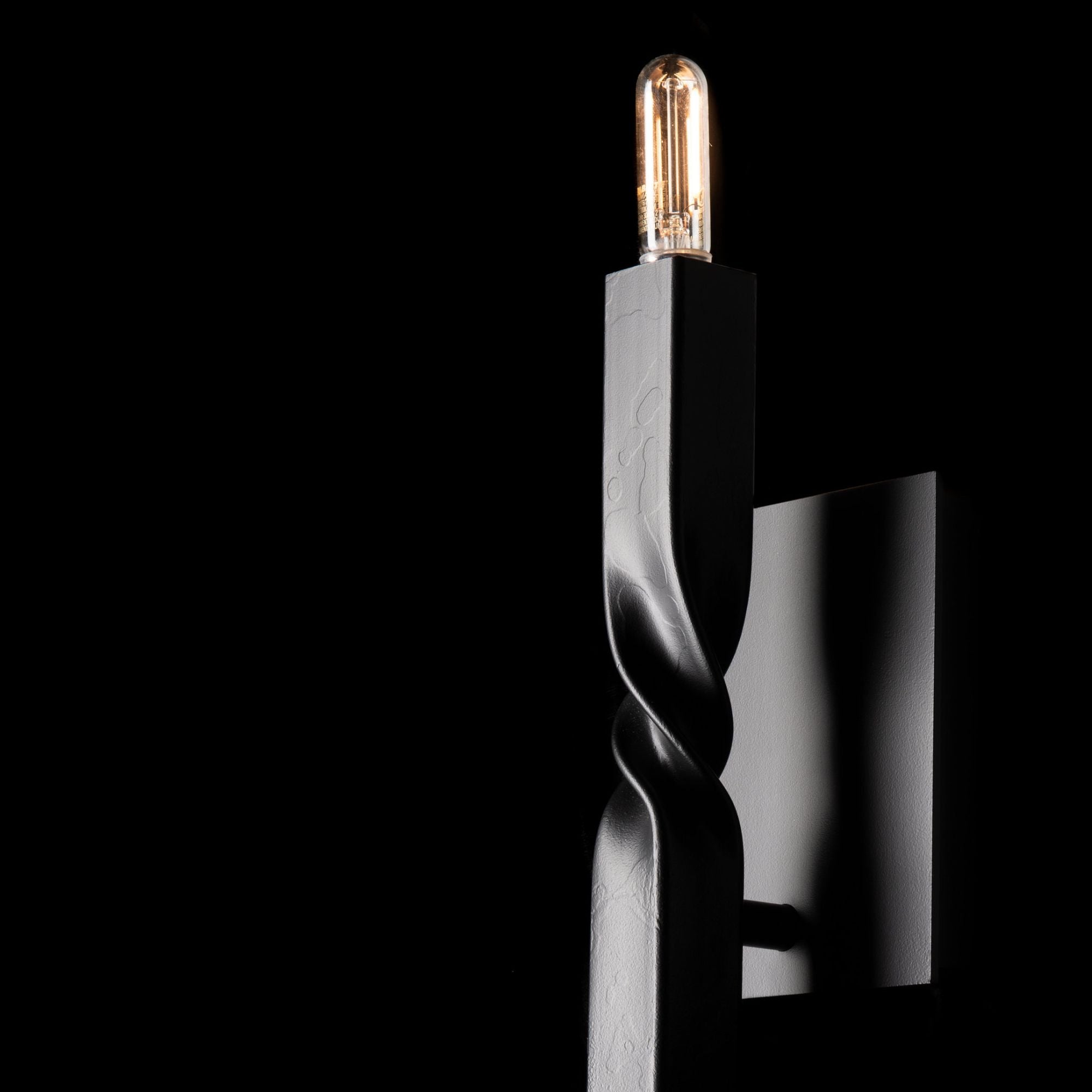 Helix Sconce 2-Light in Black