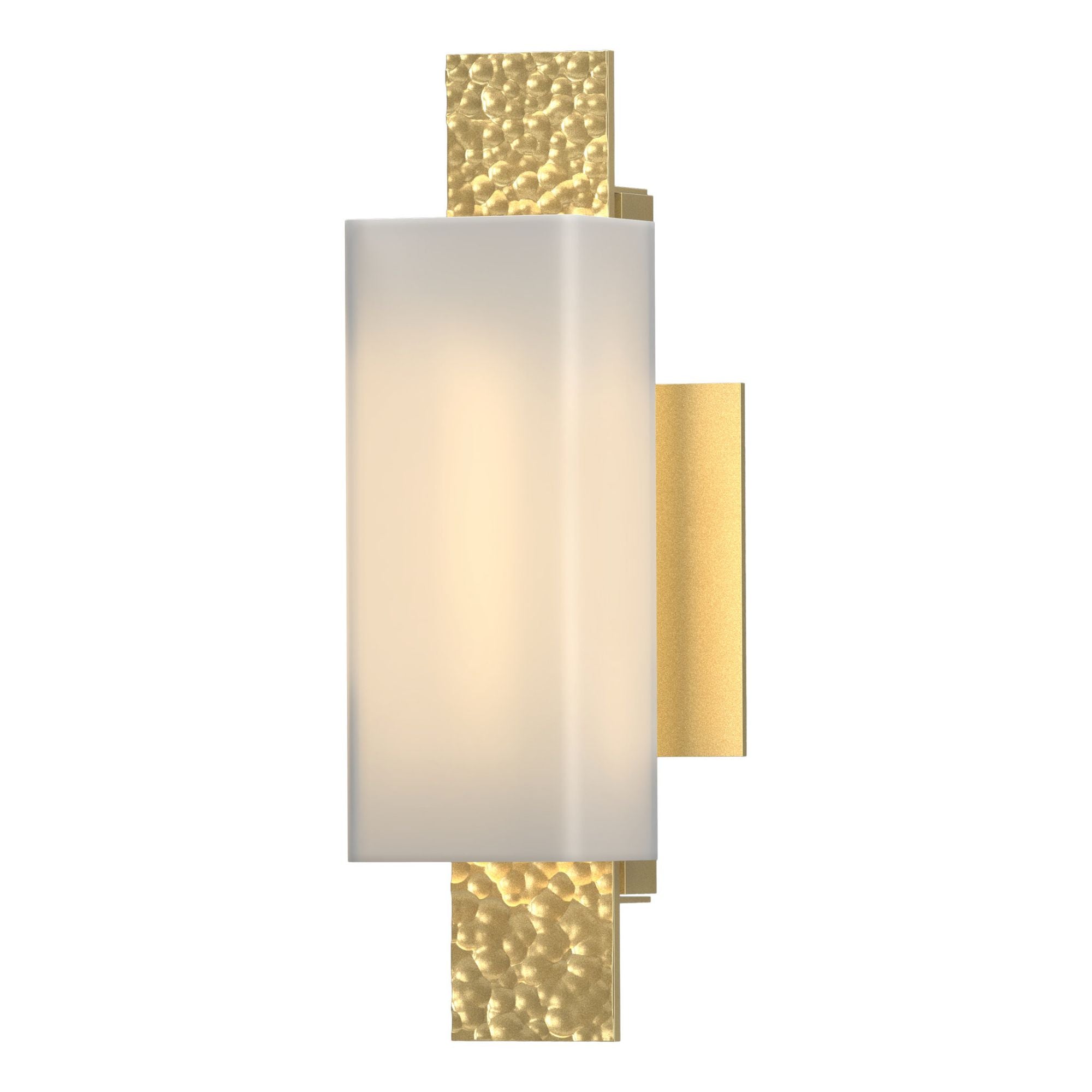 Oceanus 1 Light Sconce 1-Light Opal Glass (GG) in Modern Brass