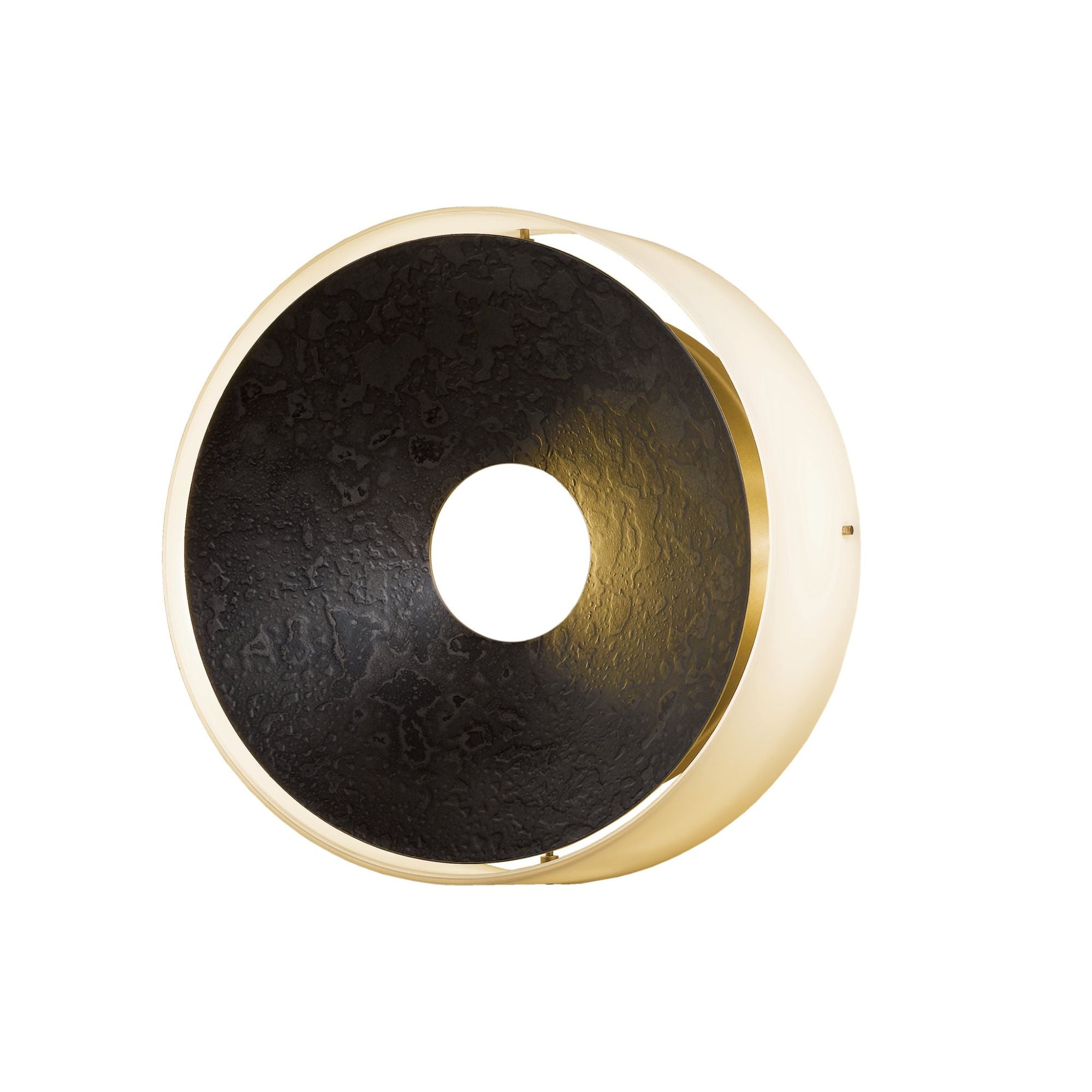 Oculus Sconce 4-Light Opal Glass (GG) in Dark Smoke