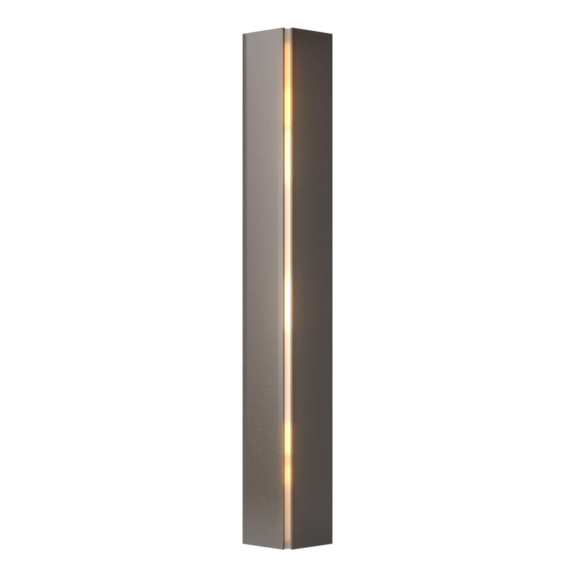 Gallery Small Sconce 3-Light Ivory Art Glass (CC) in Dark Smoke