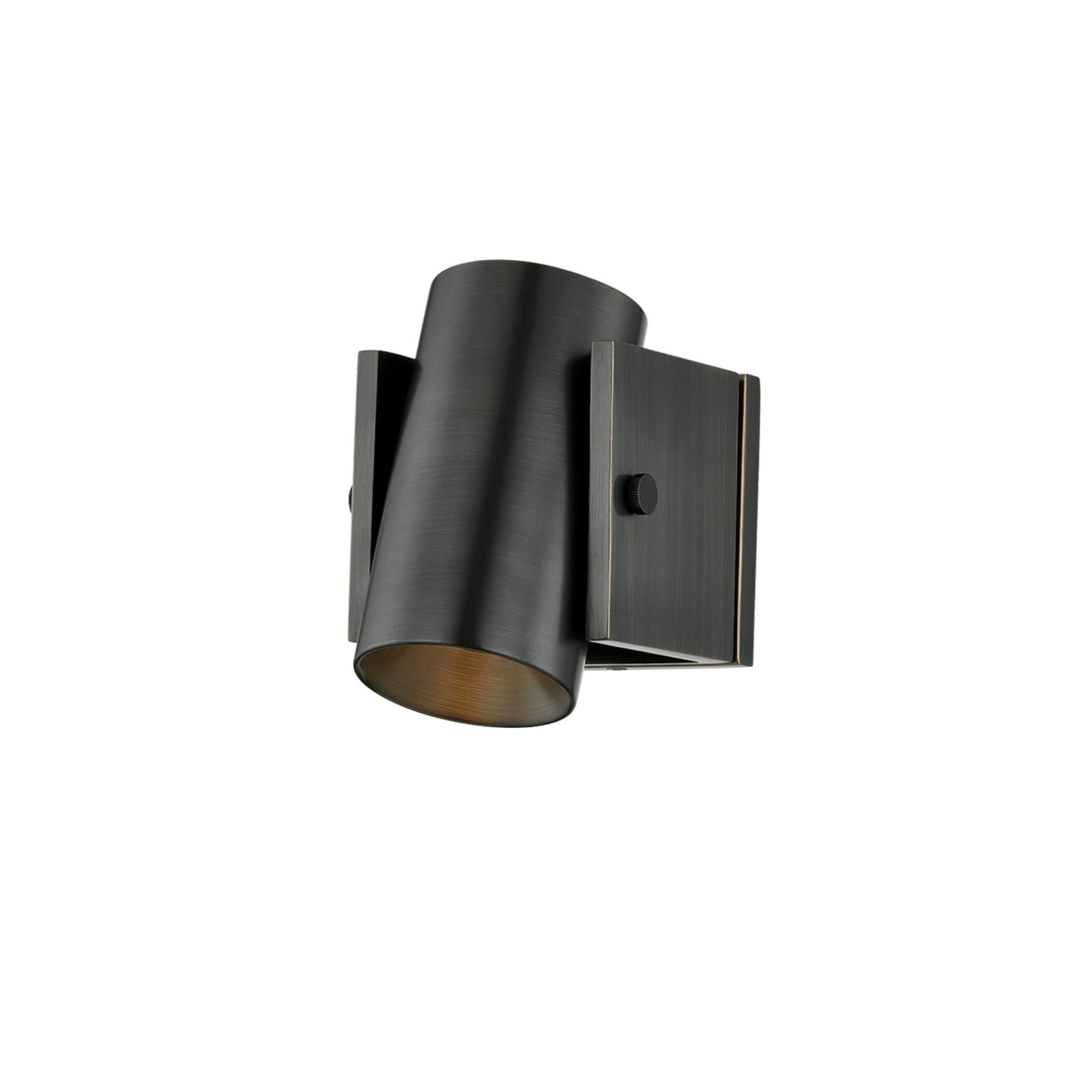 Nowra 1-Light Wall Sconce in Distressed Bronze 4.75W x 6H