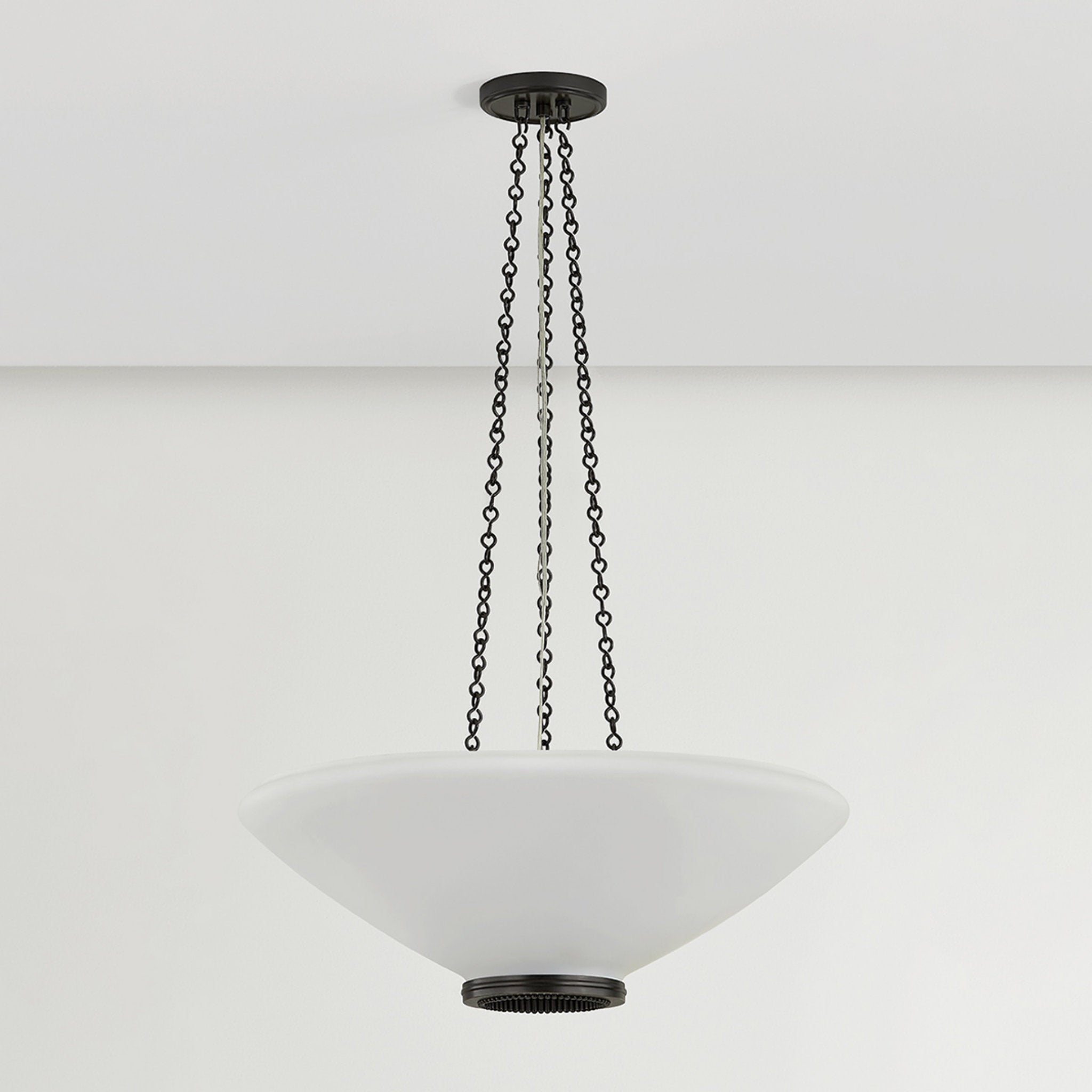 Awosting 3-Light Pendant in Distressed Bronze 22W x 8.25H