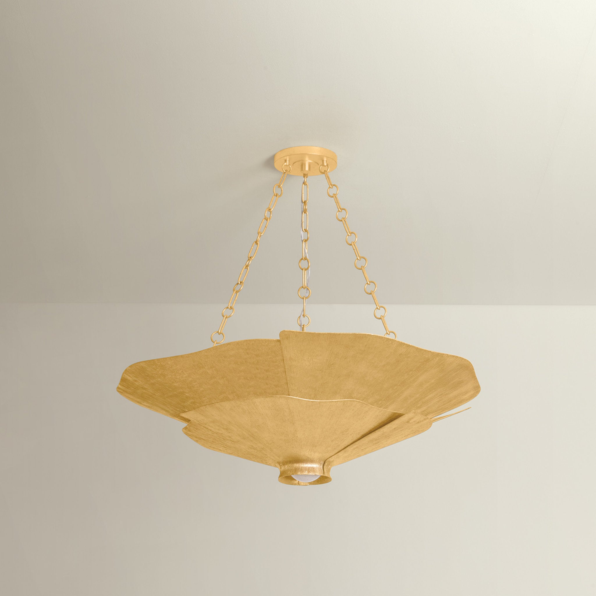 Spring Valley 5-Light Chandelier in Vintage Gold Leaf 36.5W x 11.75H