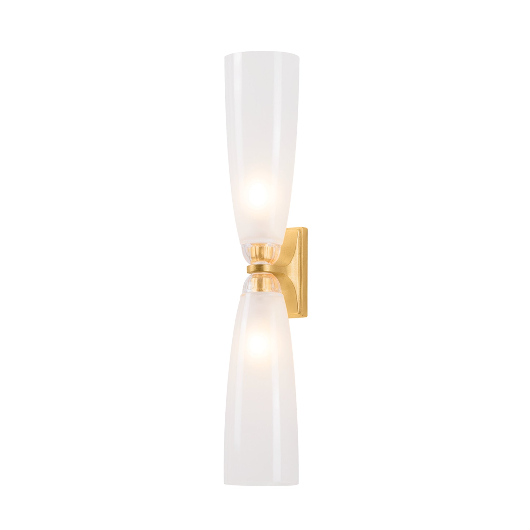 Ravenswood 2-Light Bath and Vanity in Vintage Gold Leaf 4W x 22.25H