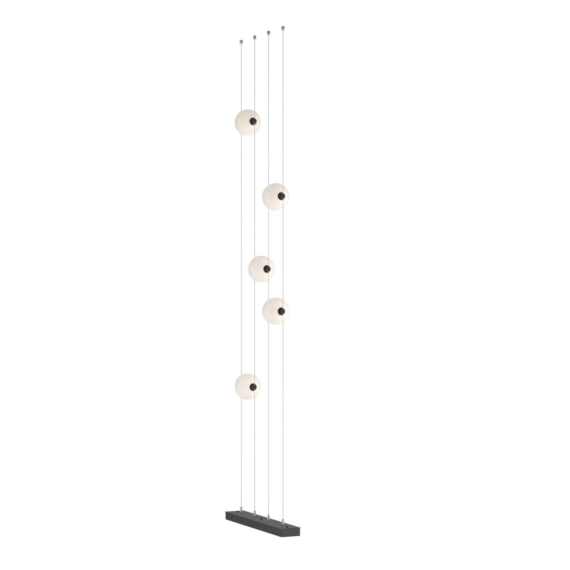 Abacus 5-Light Floor to Ceiling Plug-In LED Lamp - Thumbnail 3