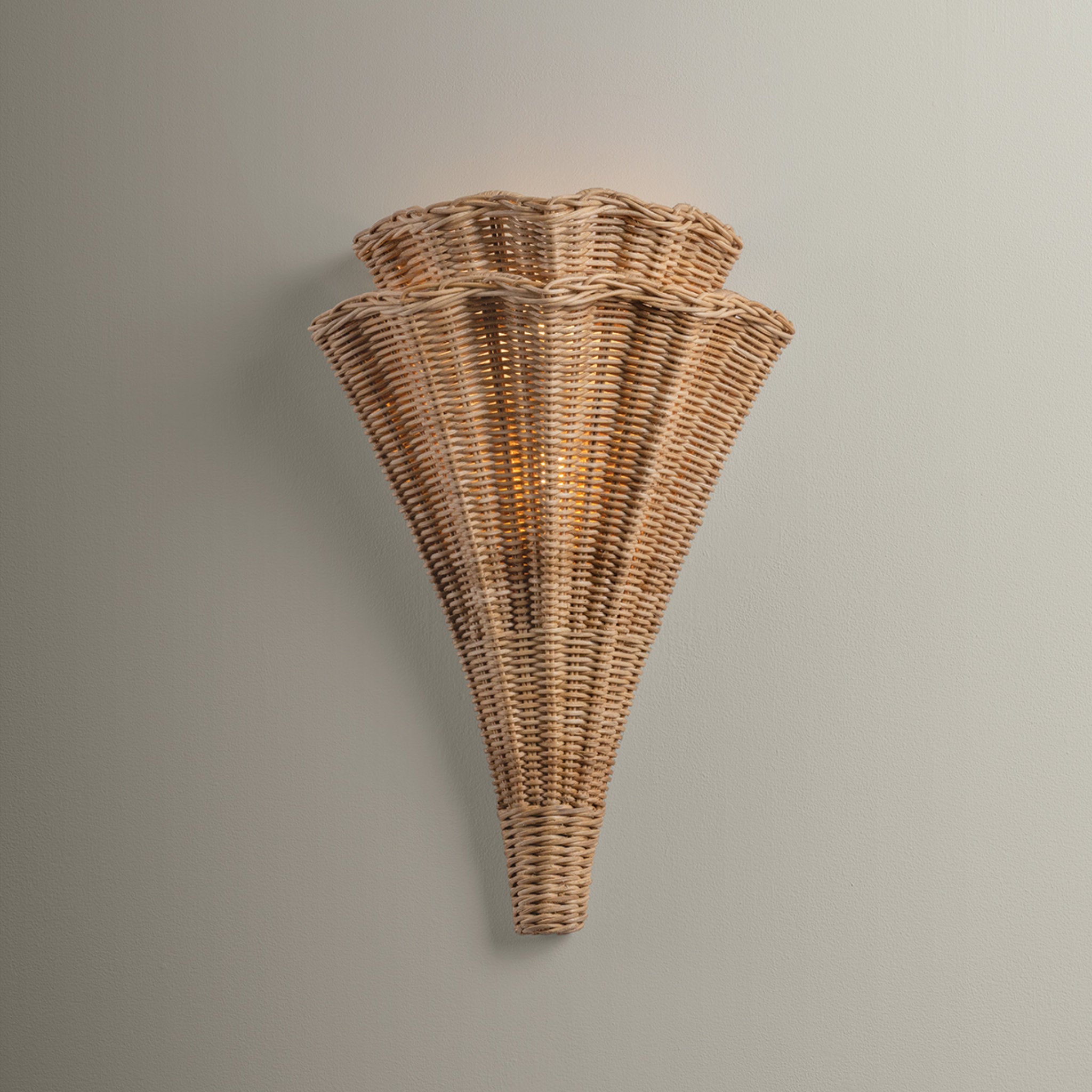Arverne 2-Light Wall Sconce in Vintage Gold Leaf 11W x 17H