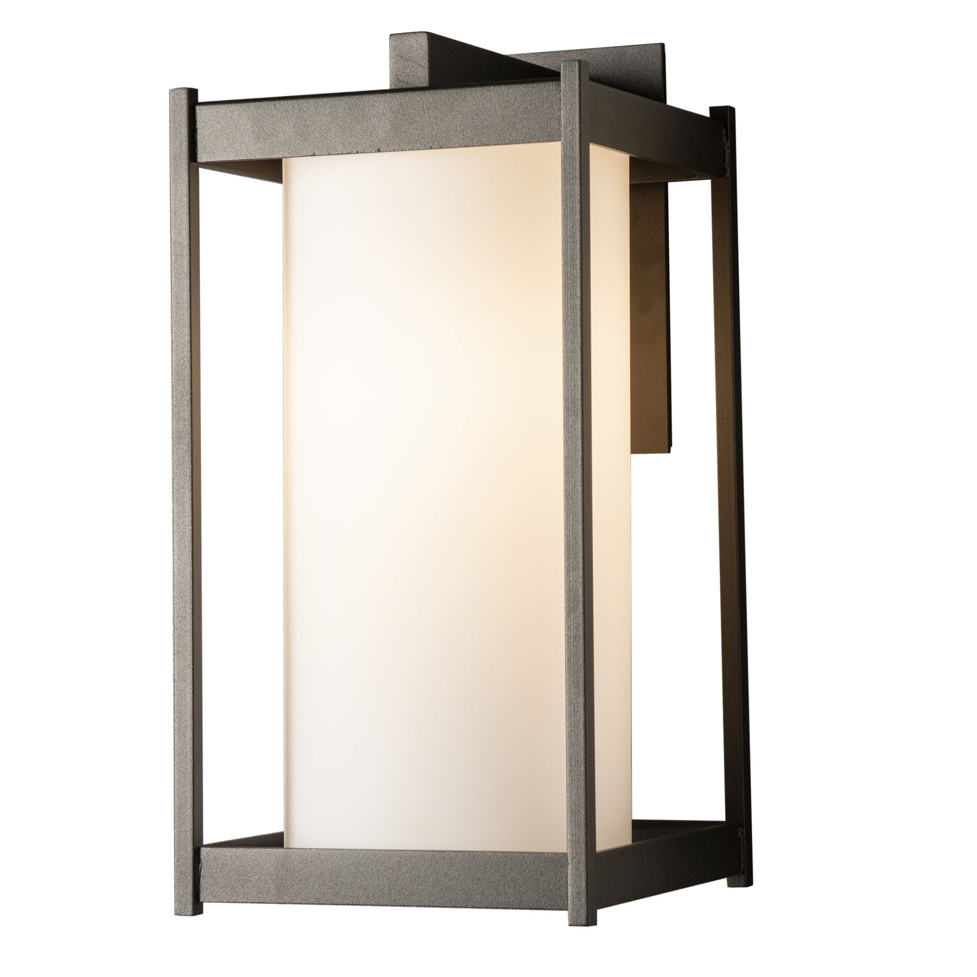 Cela Opal Glass Large Outdoor Sconce 1-Light Opal Glass (GG) in Coastal Oil Rubbed Bronze