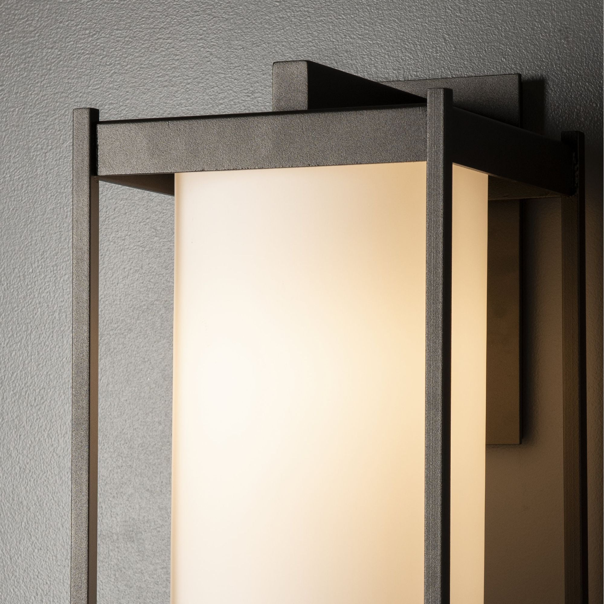 Cela Opal Glass Large Outdoor Sconce 1-Light Opal Glass (GG) in Coastal Oil Rubbed Bronze