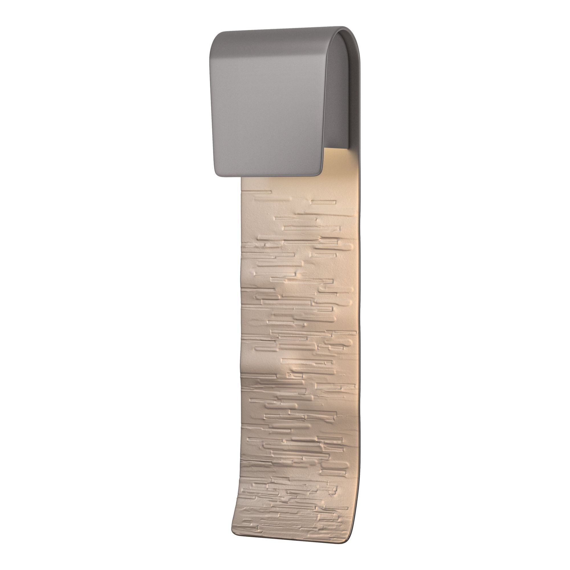 Element Large Outdoor Sconce 2-Light in Coastal Burnished Steel