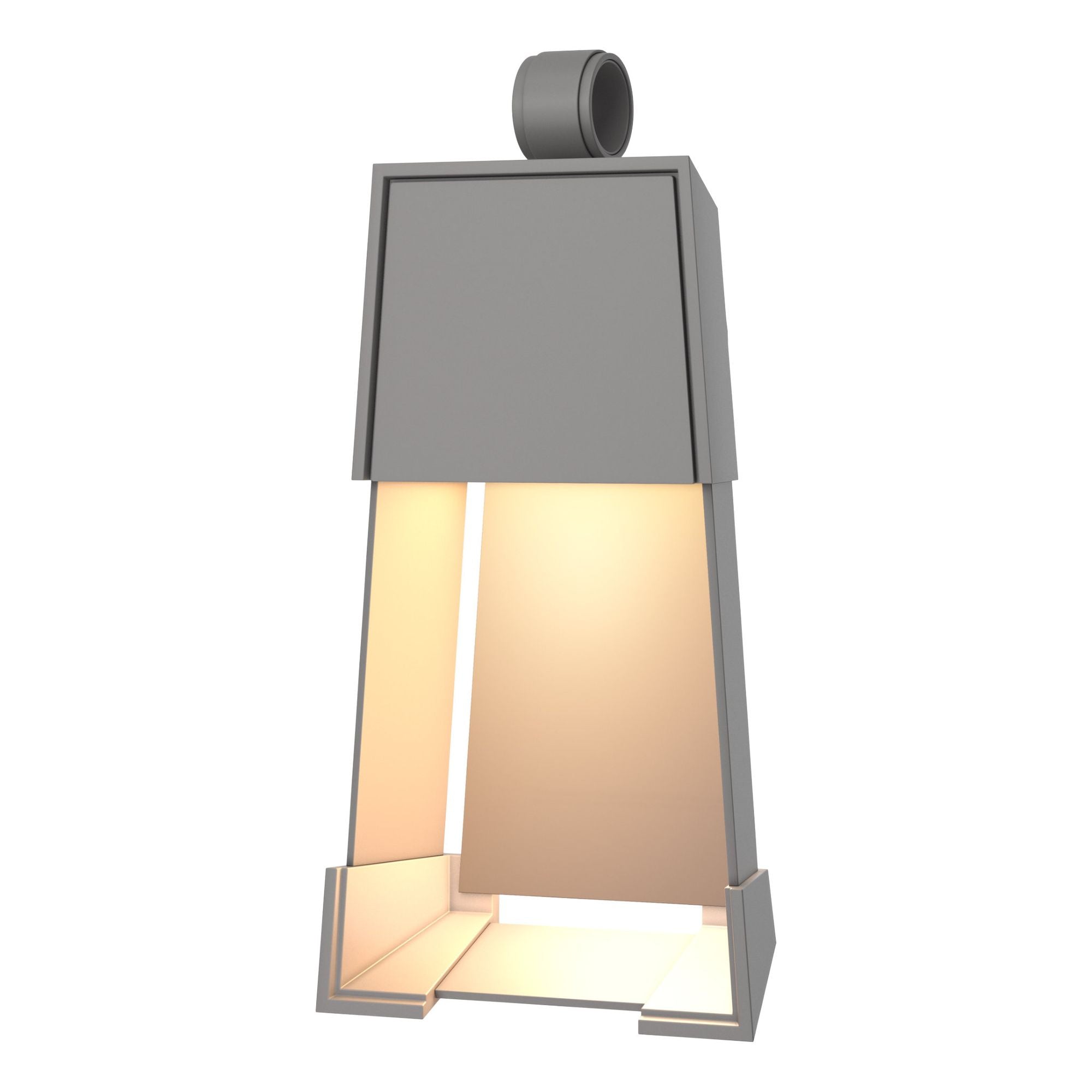 Revere Small Outdoor Sconce 1-Light Coastal Burnished Steel Accent in Coastal Burnished Steel