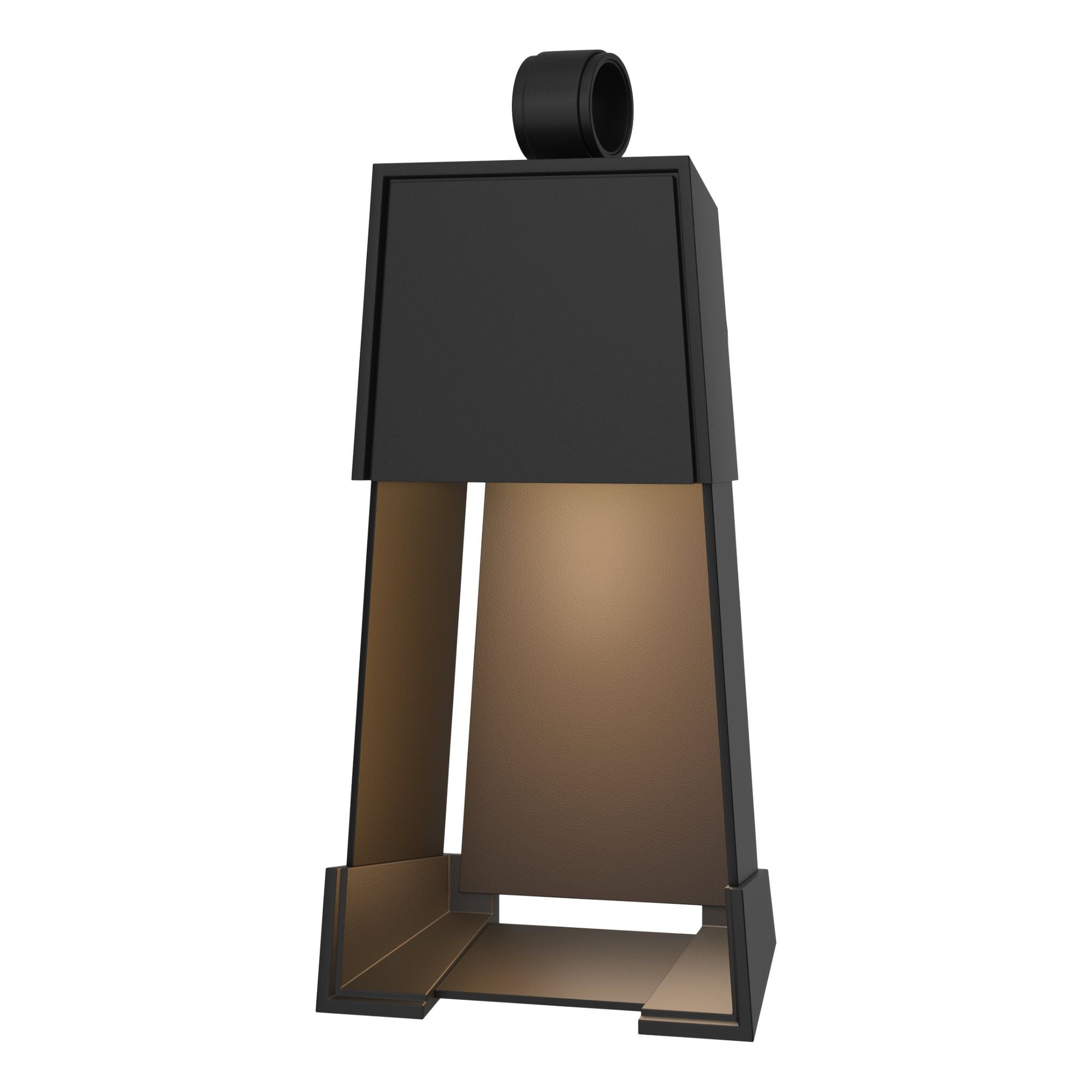 Revere Small Outdoor Sconce 1-Light Coastal Black Accent in Coastal Black