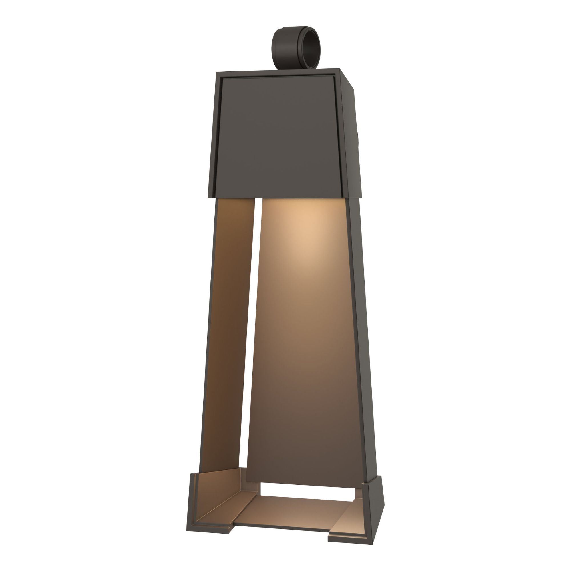 Revere Medium Outdoor Sconce 1-Light Coastal Dark Smoke Accent in Coastal Dark Smoke