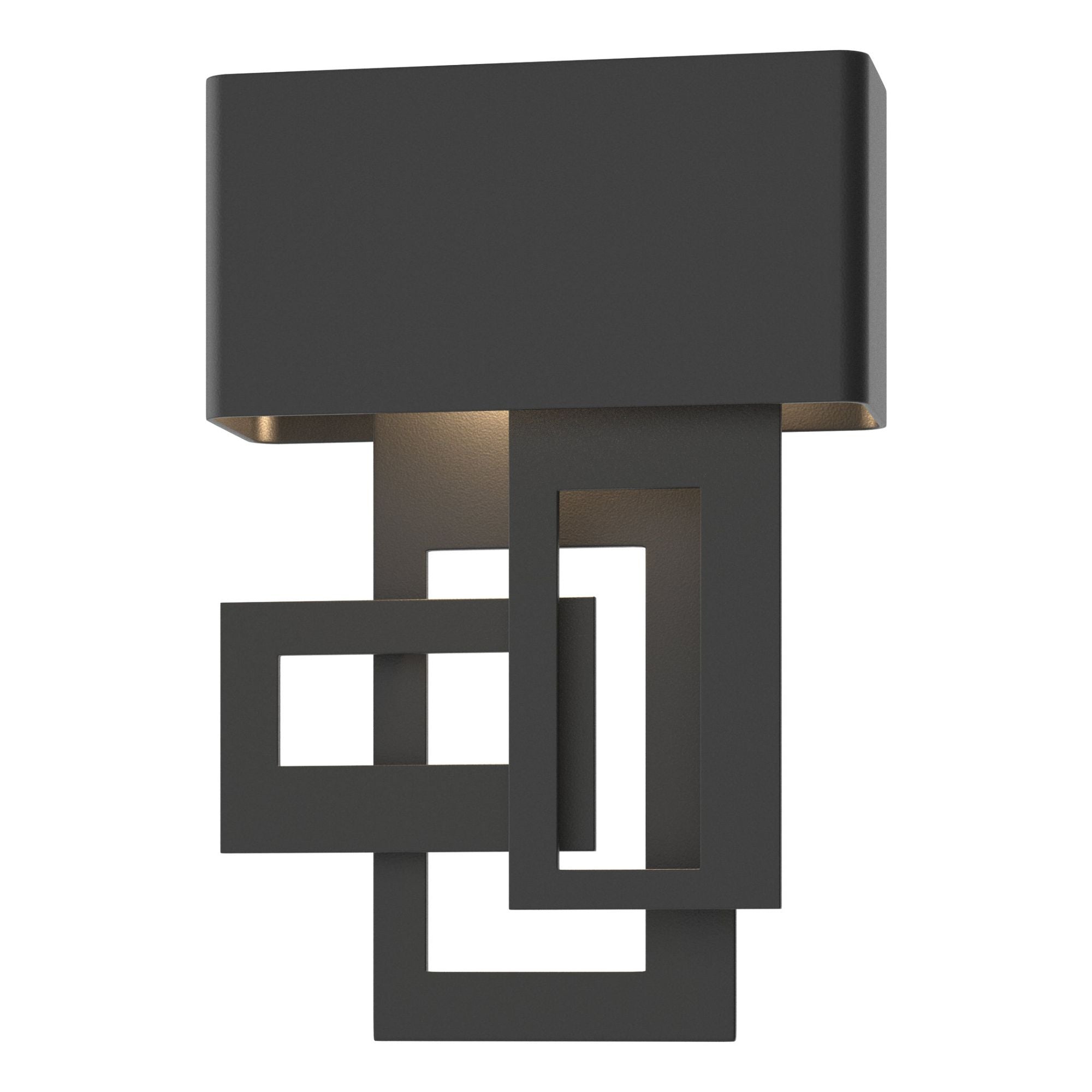 Collage Small Dark Sky Friendly LED Outdoor Sconce Right Facing LED in Coastal Black