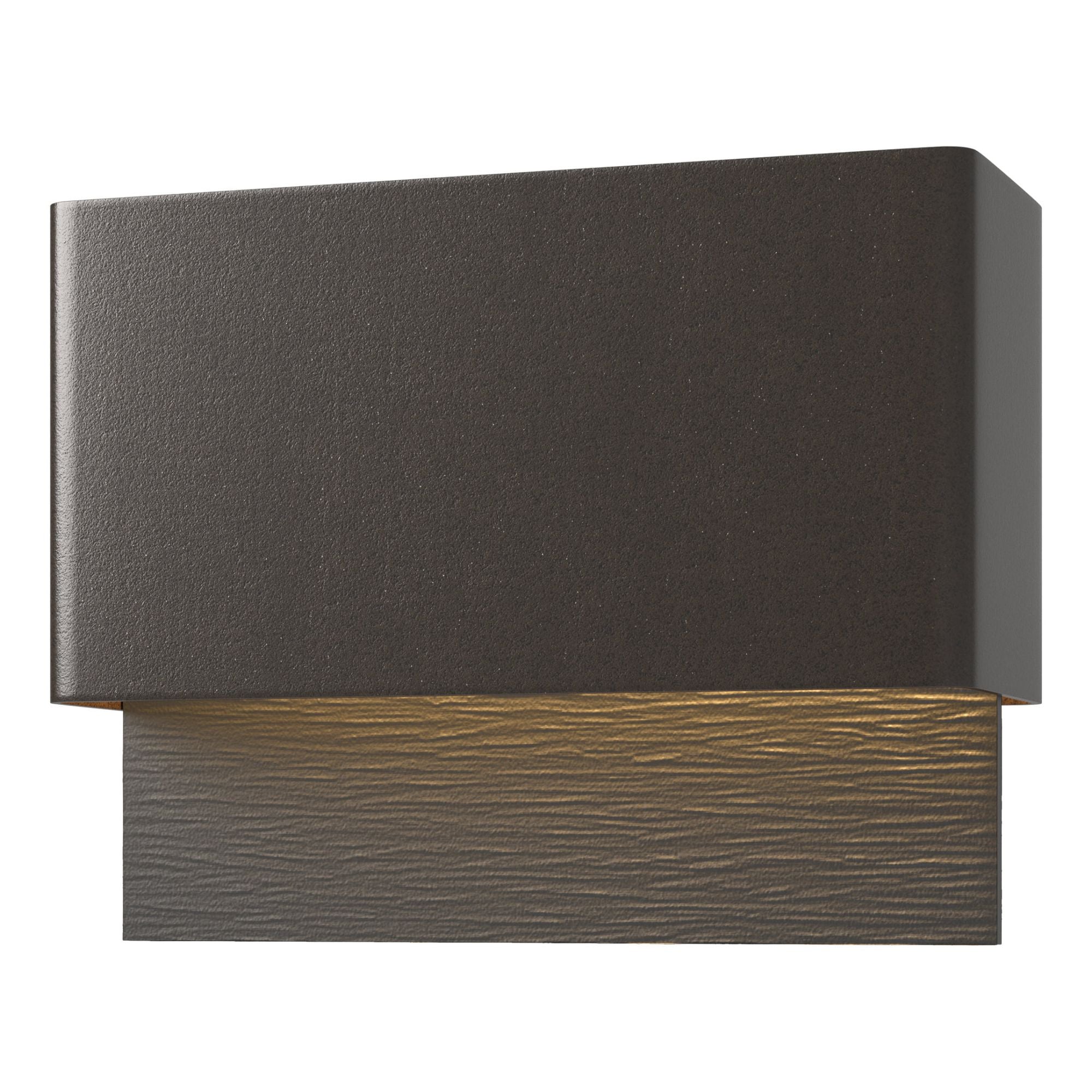Stratum Dark Sky Friendly LED Outdoor Sconce Coastal Black Accent LED in Coastal Oil Rubbed Bronze