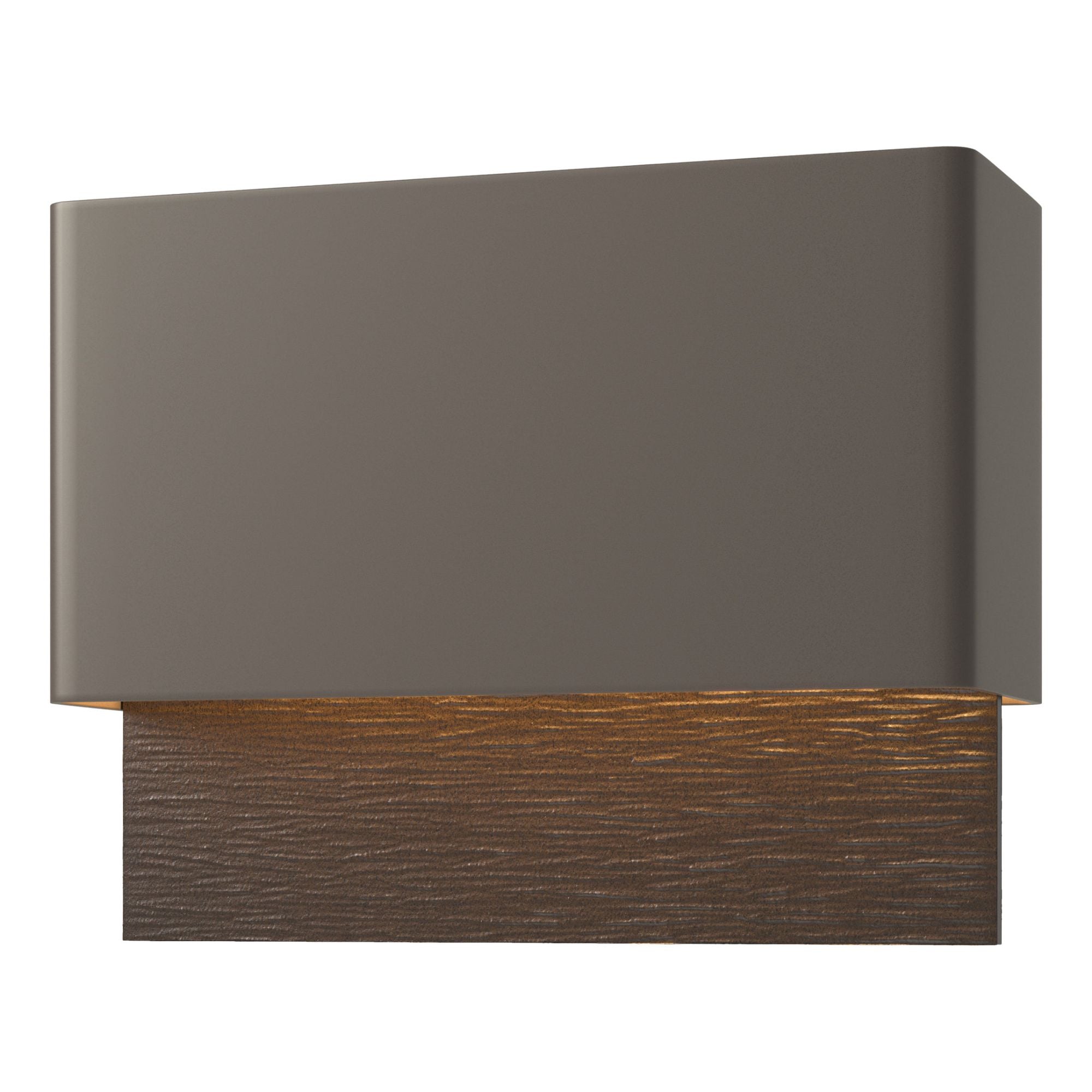 Stratum Dark Sky Friendly LED Outdoor Sconce Coastal Oil Rubbed Bronze Accent LED in Coastal Dark Smoke
