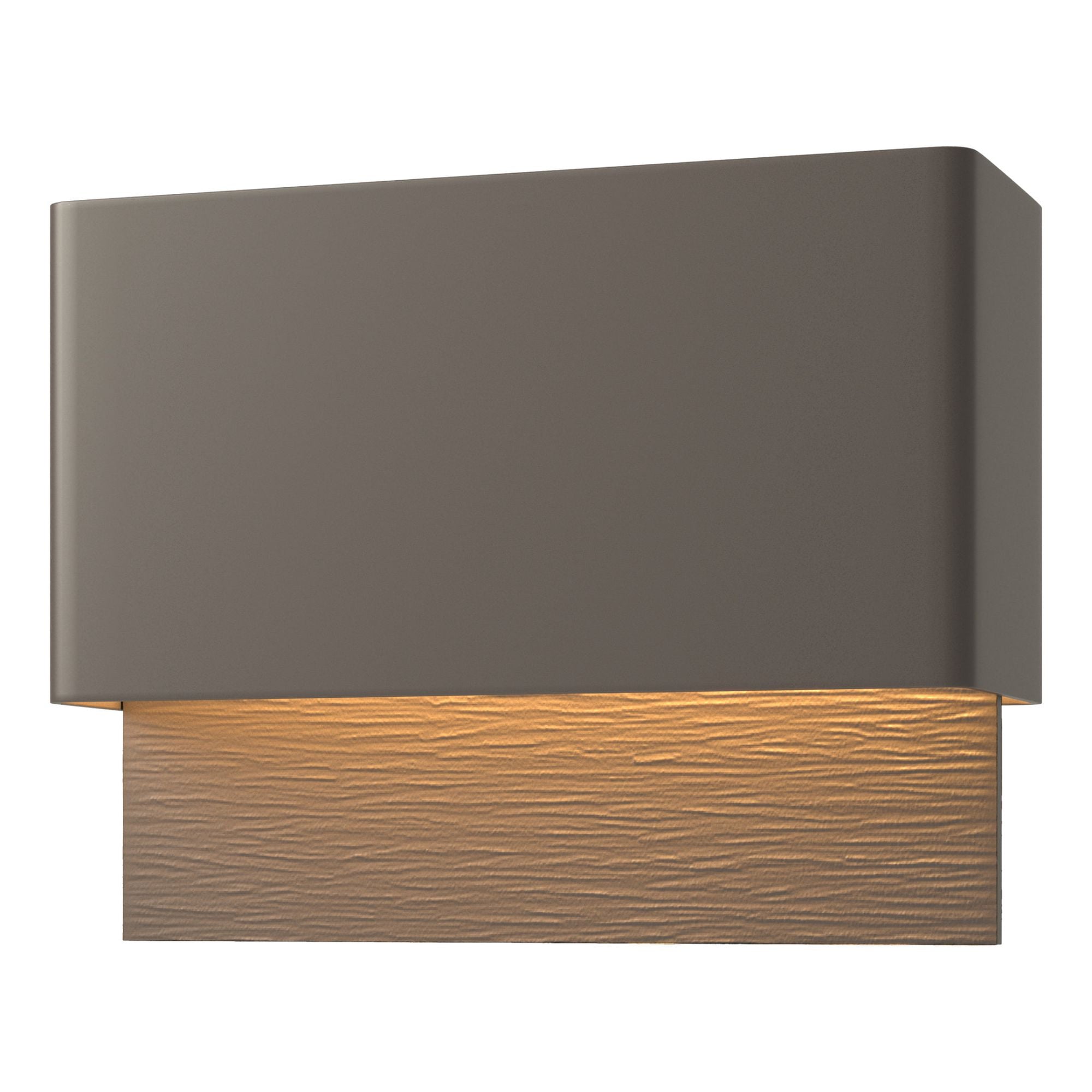 Stratum Dark Sky Friendly LED Outdoor Sconce Coastal Dark Smoke Accent LED in Coastal Dark Smoke