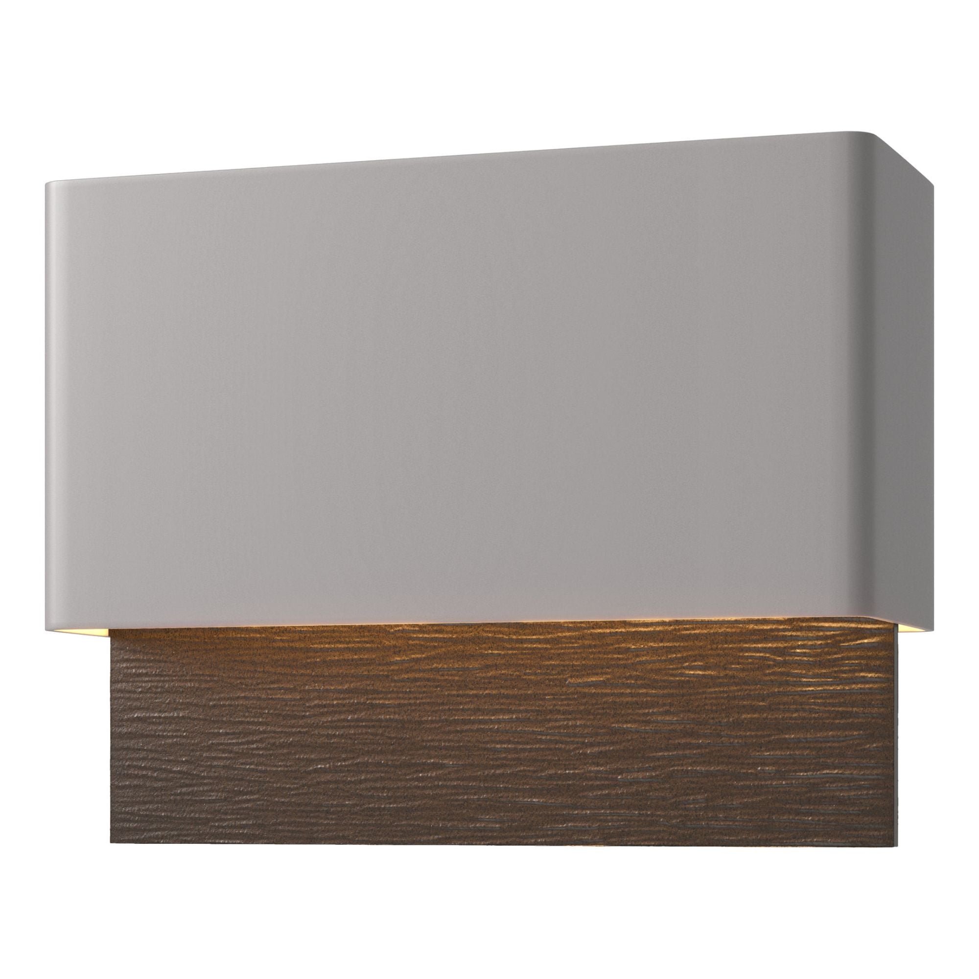 Stratum Dark Sky Friendly LED Outdoor Sconce Coastal Oil Rubbed Bronze Accent LED in Coastal Burnished Steel
